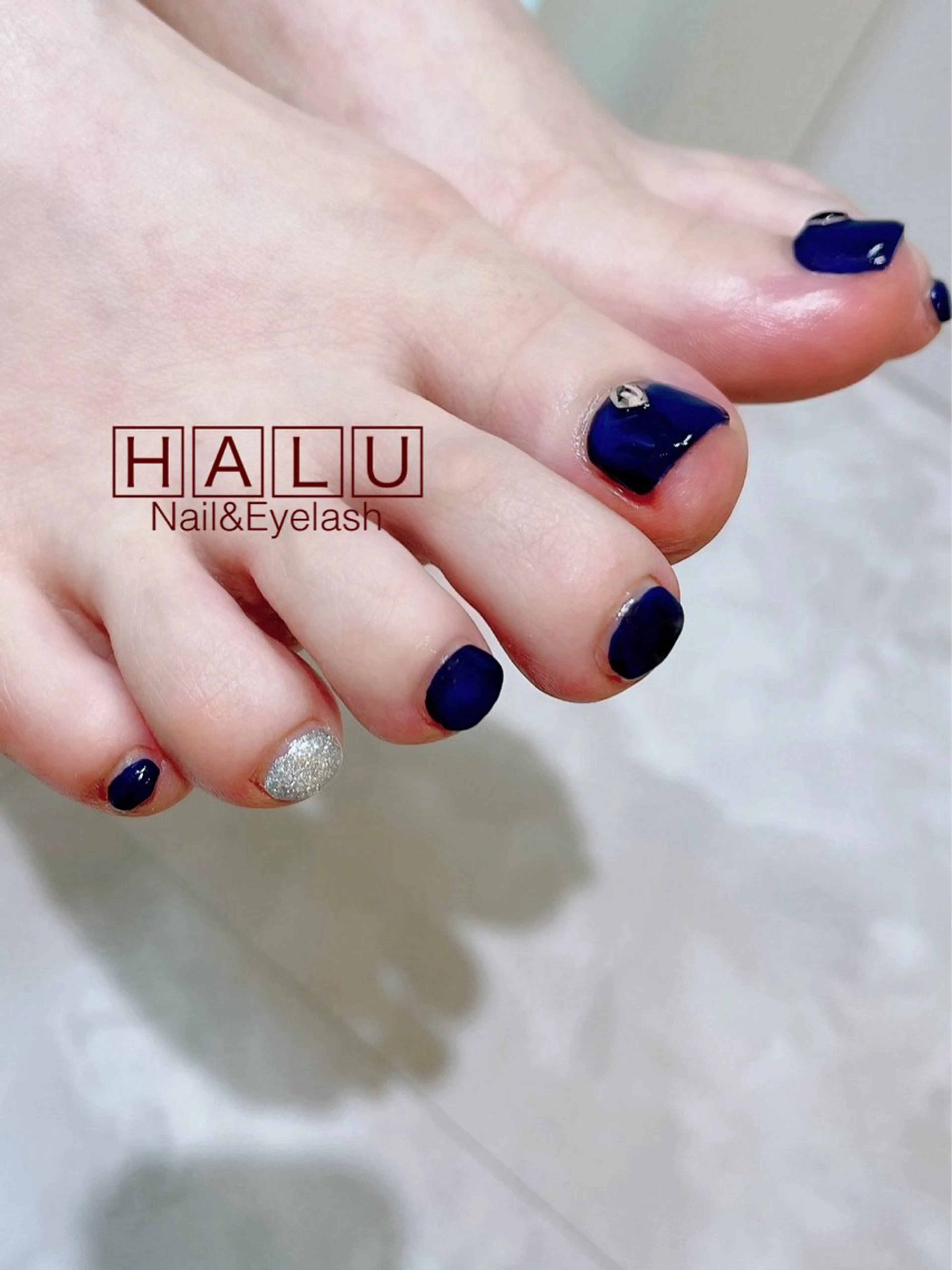 ネイル ラメ(グリッター) HALU ハルのネイルデザイン