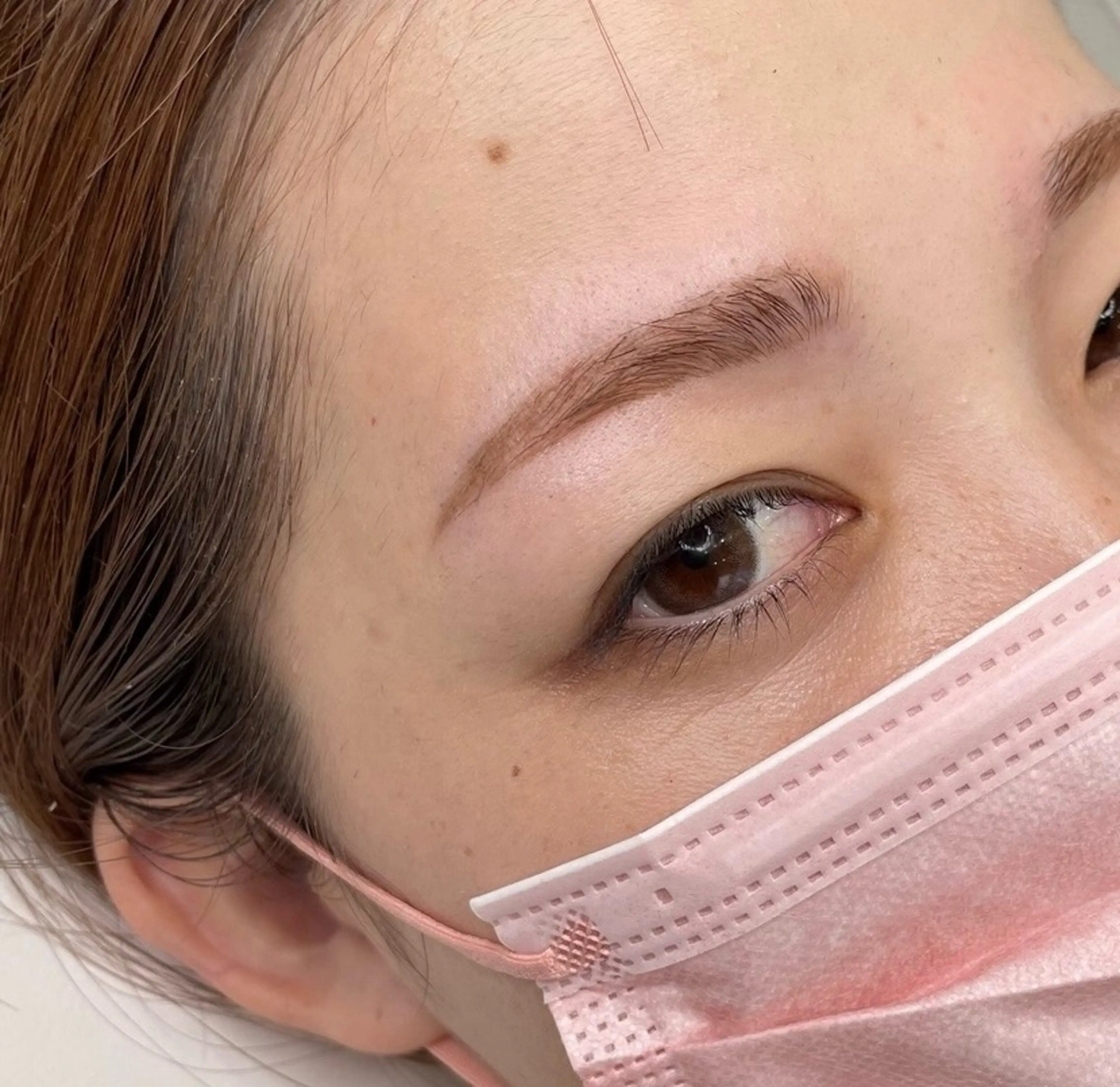 アイブロウ 眉カラー 眉毛ワックス脱毛 ワックス脱毛 眉カット その他(アイブロウ) 𐊖𐊲𐊙 sayanaのマツエク・マツパデザイン