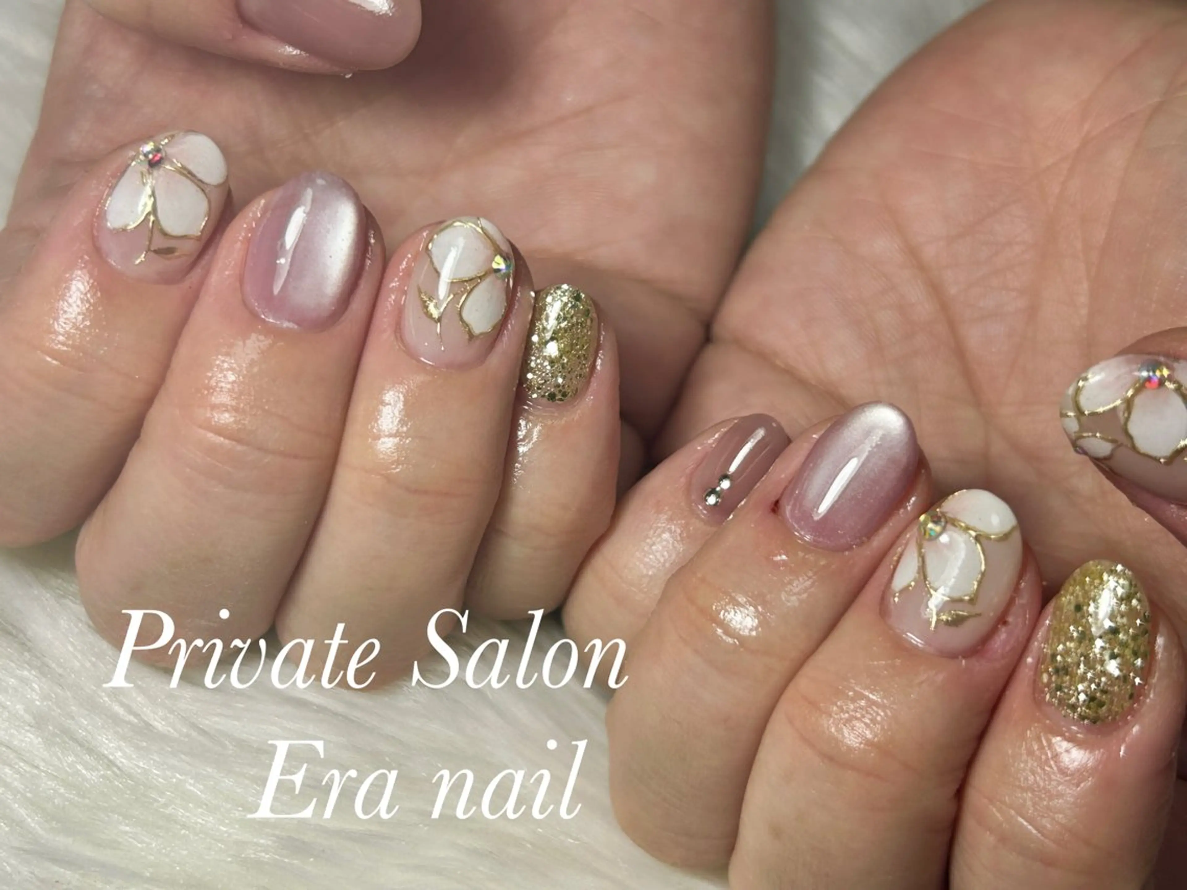 ネイル 春ネイル ハンドネイル Era nailのネイルデザイン