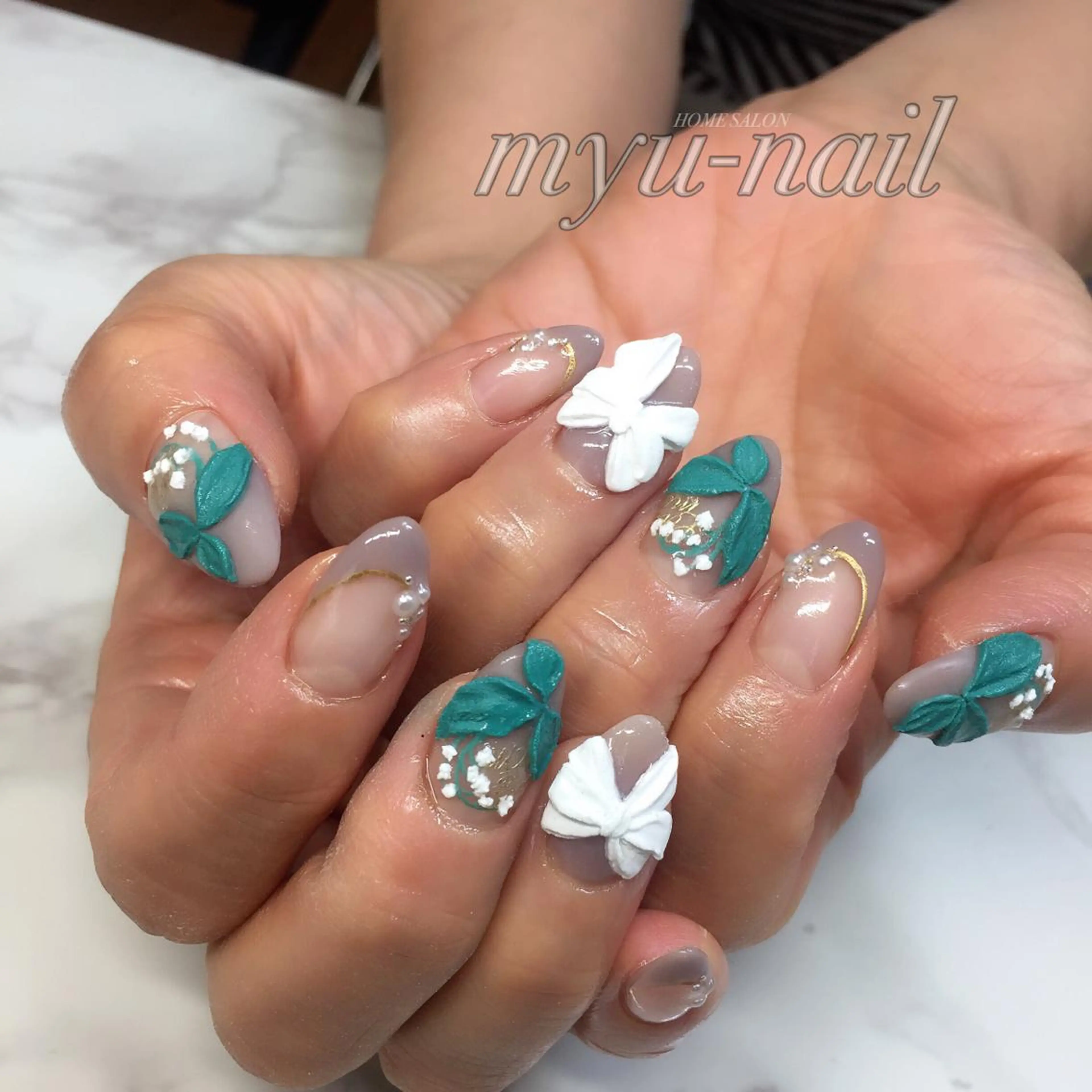 ネイル ホームサロン myu-nailのネイルデザイン