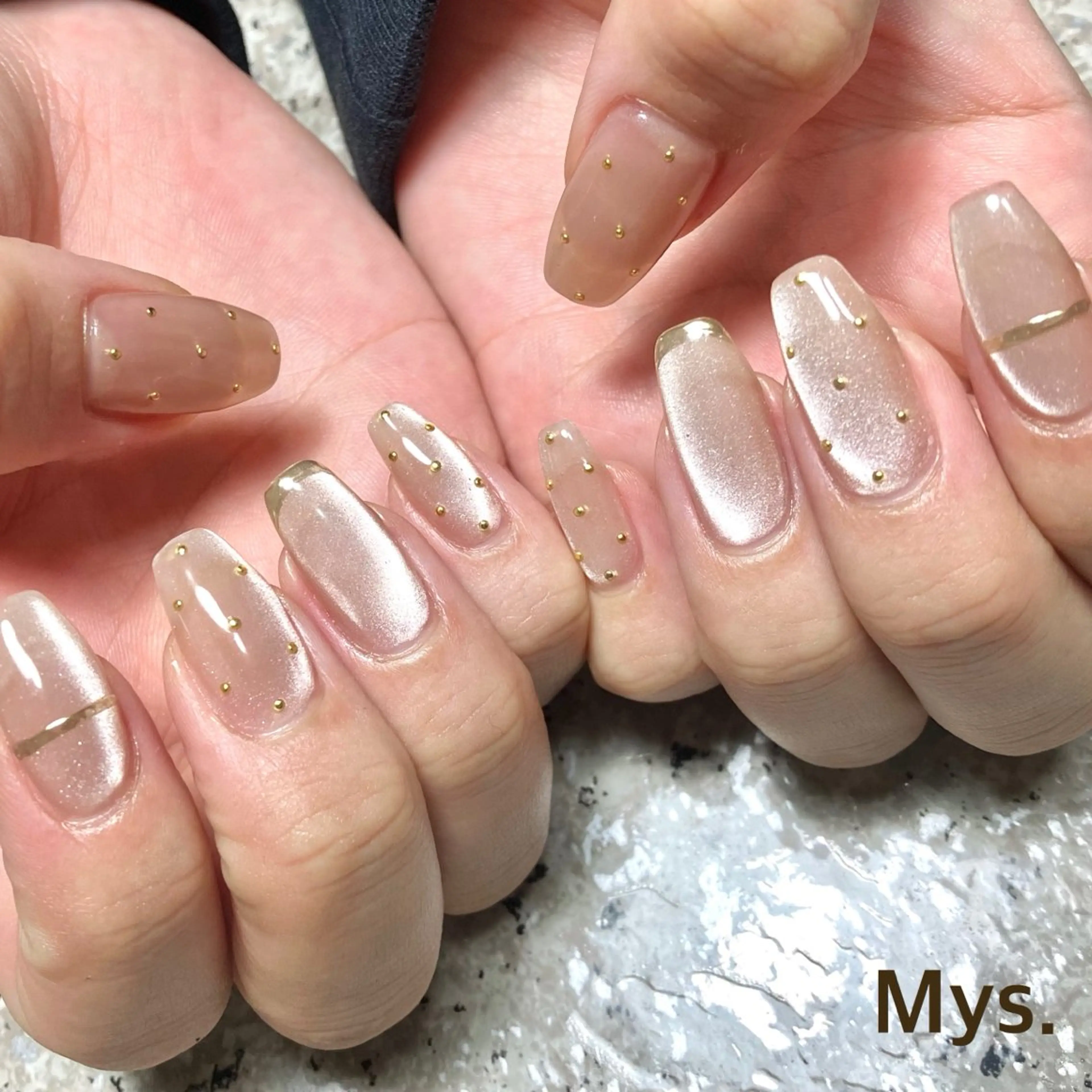 ネイル ハンドネイル Mys. 三上紗紀のネイルデザイン