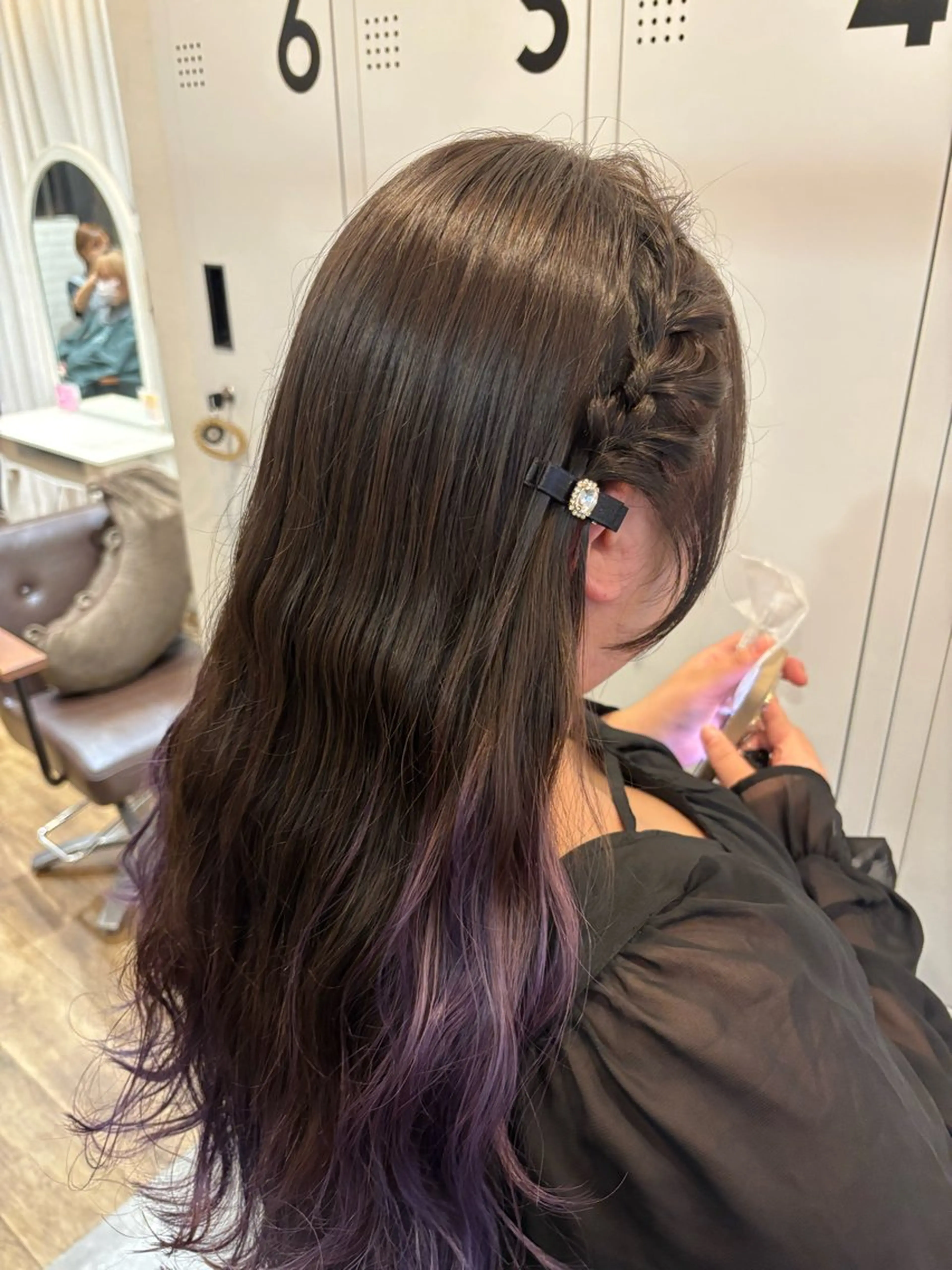 ヘアアレンジ ハーフアップ 加藤 つばさのヘアスタイル