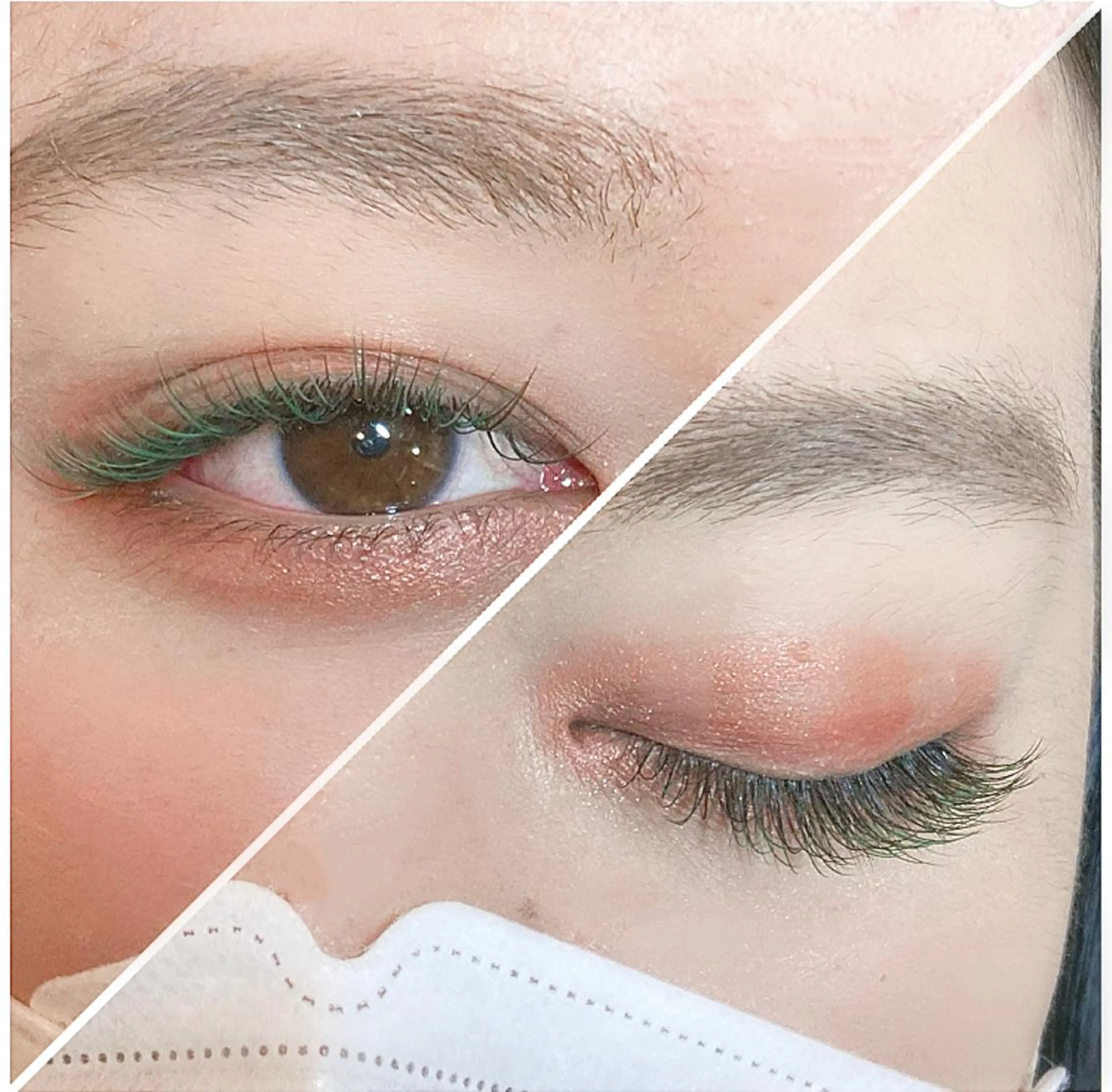 マツエク・マツパ カラーマツエク 武田 楓のマツエク・マツパデザイン