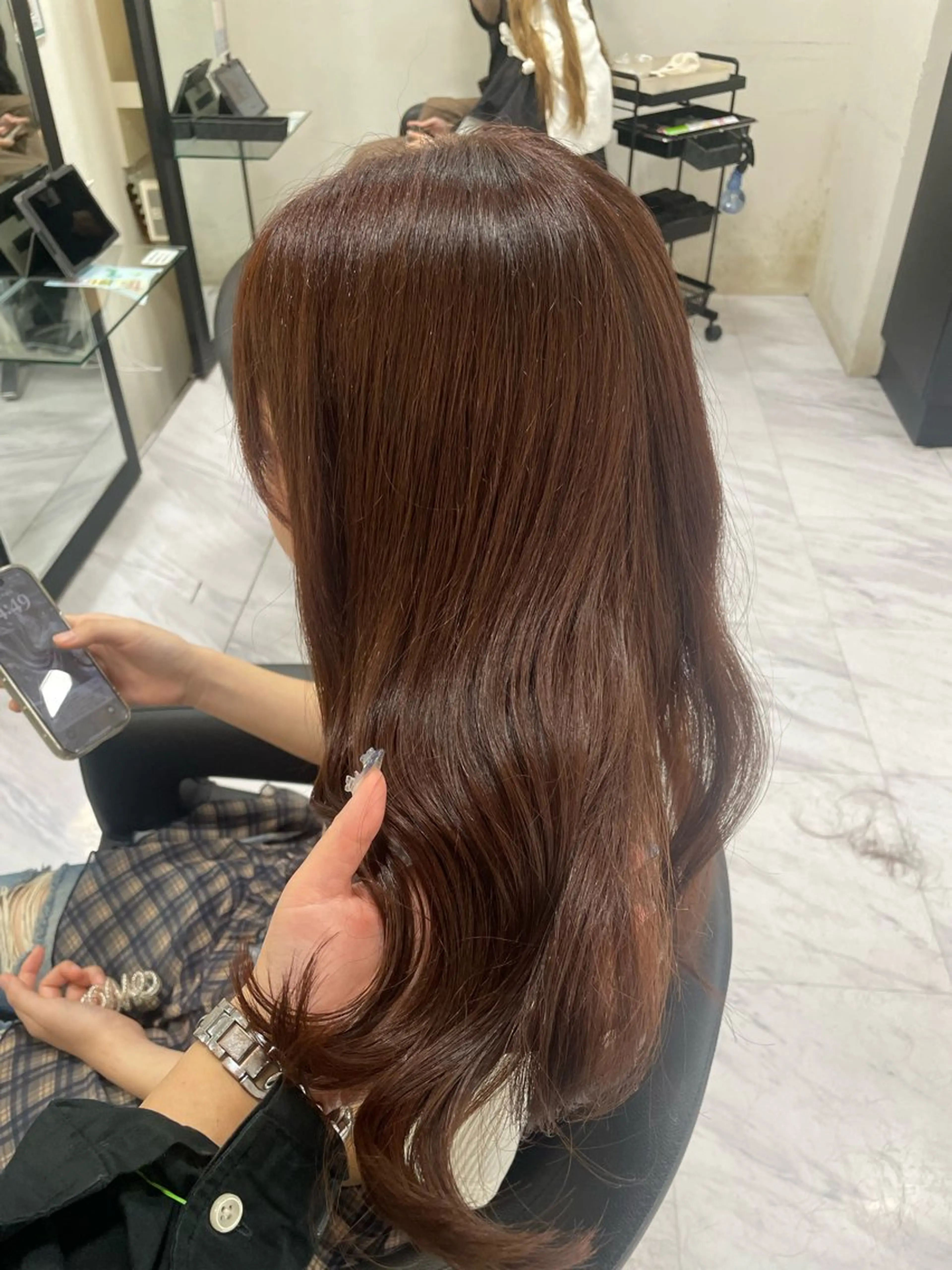 ロング カラー 🍒KUMAGAI 🍒のヘアスタイル