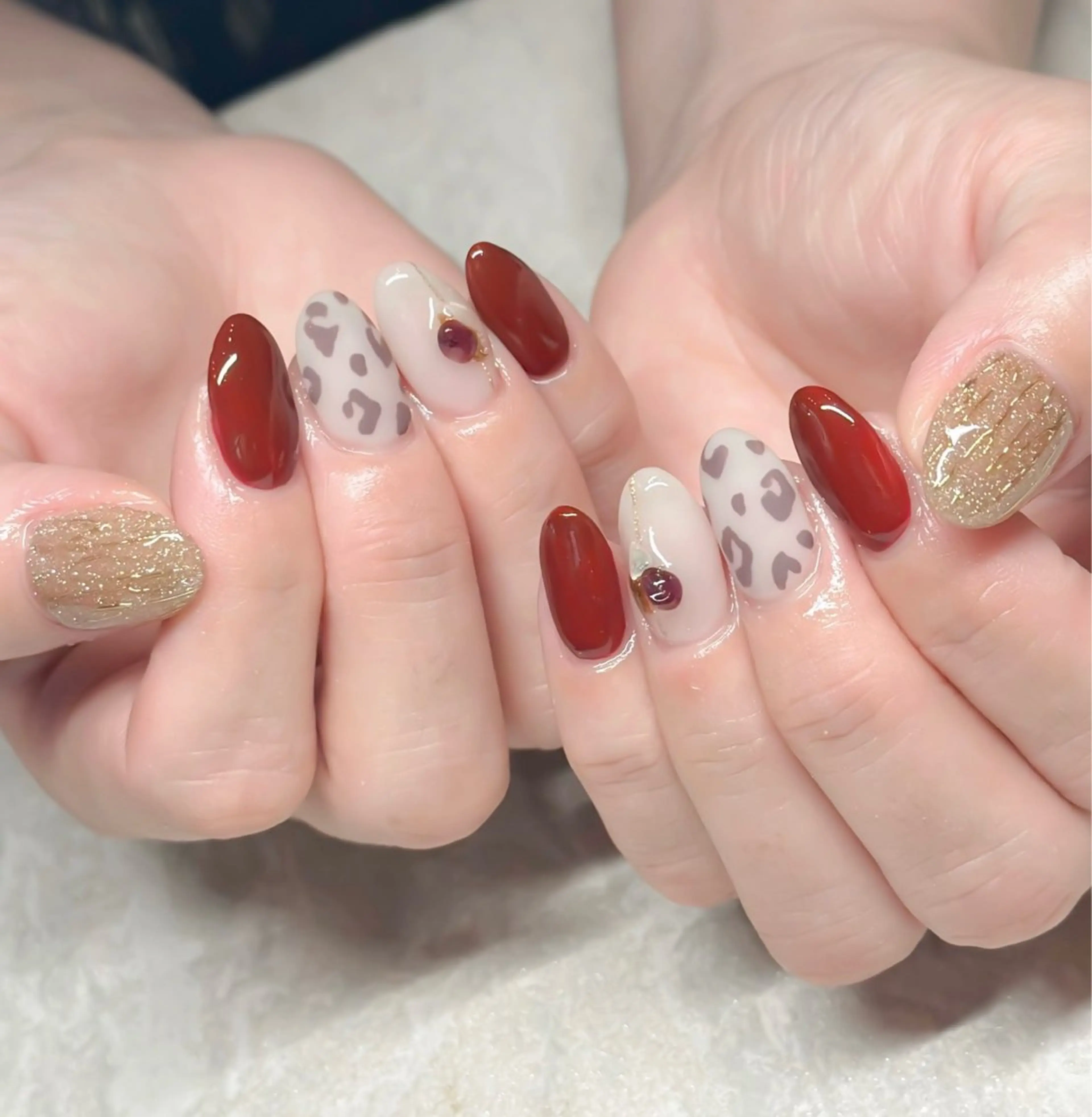 ネイル ハンドネイル ジョリフィーユ 中出のネイルデザイン