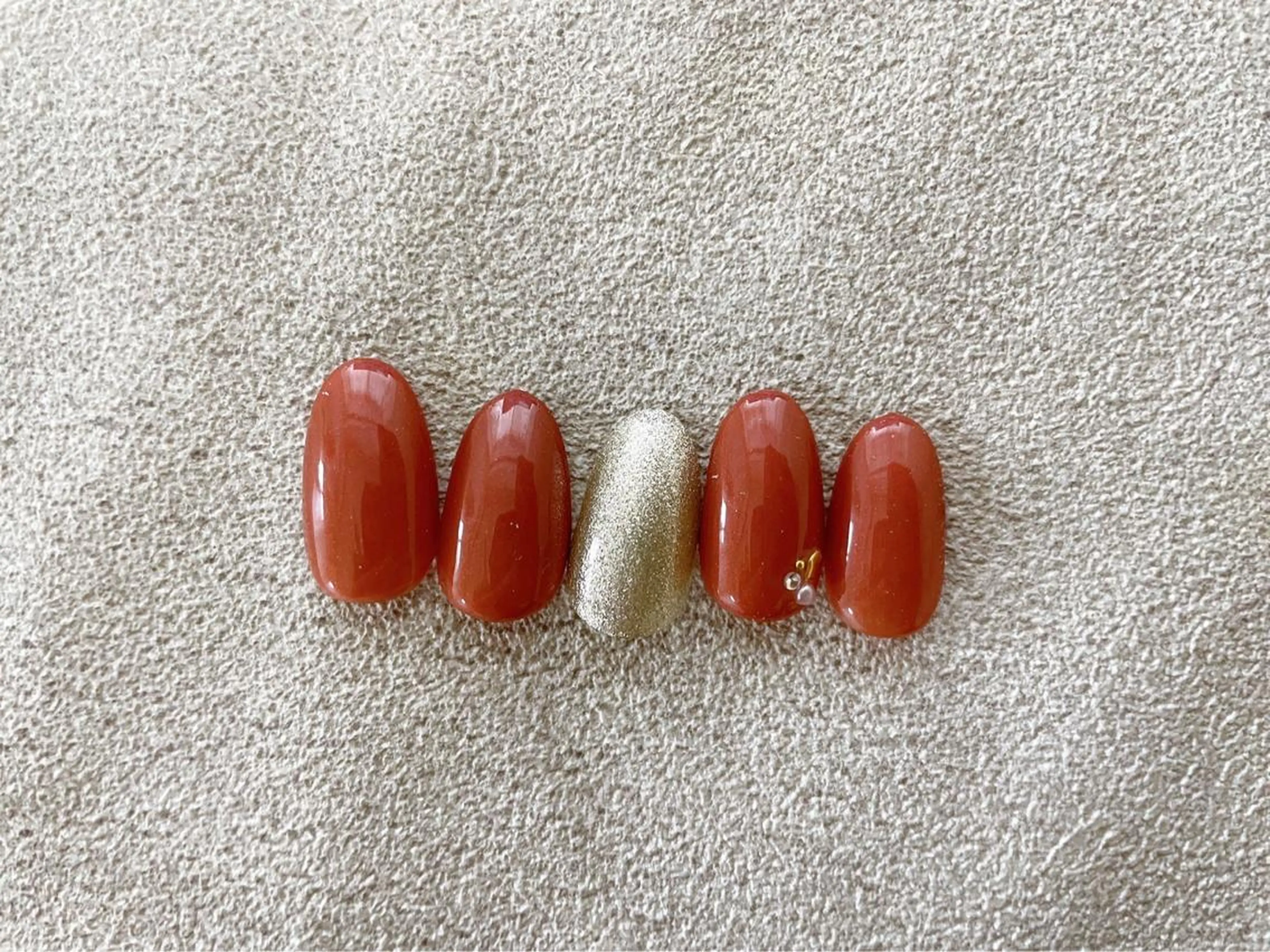 ネイル オフィスネイル シンプルネイル Mogu nail 二子玉川のネイルデザイン