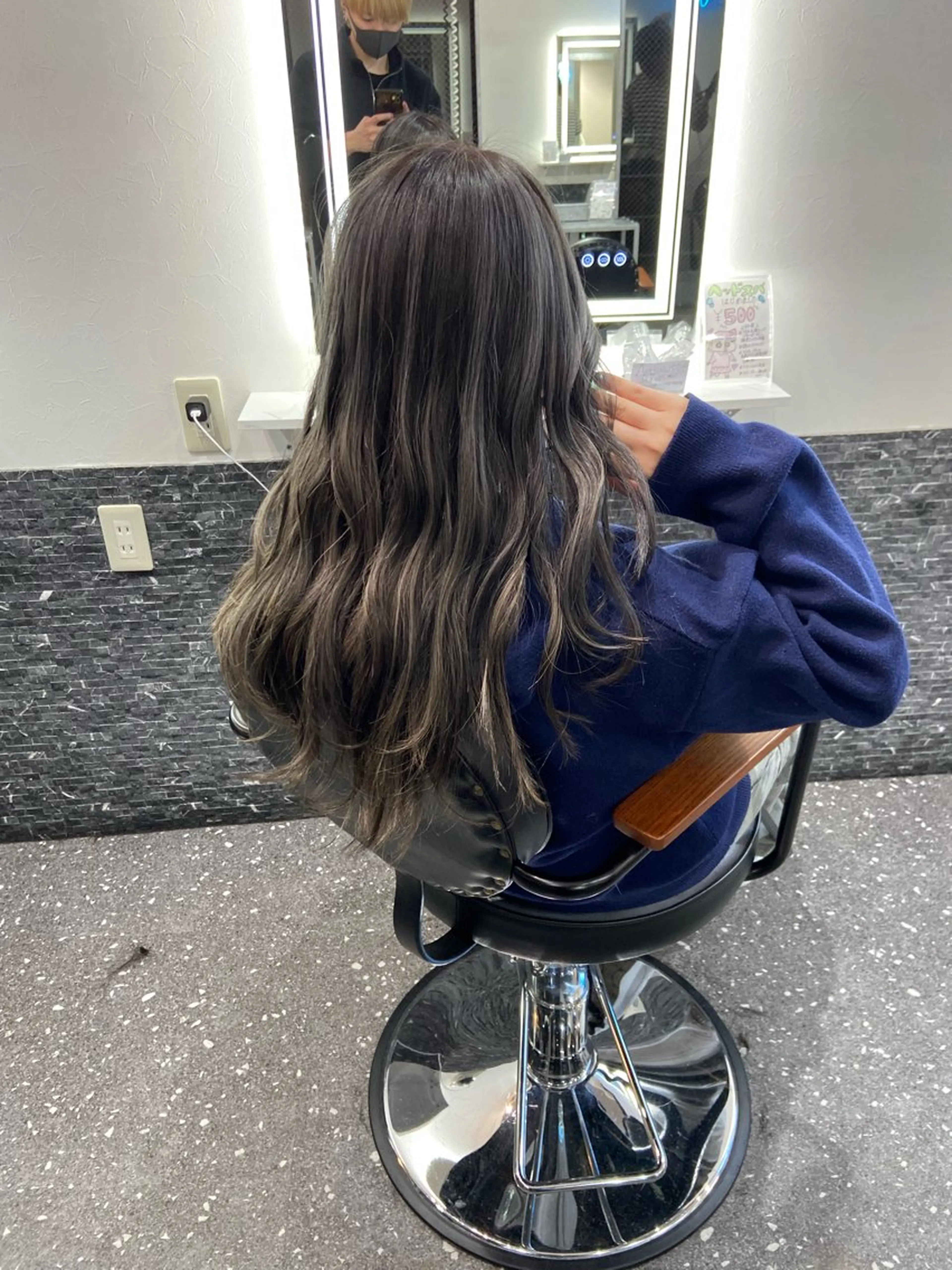 ロング カラー ヘアカラー 新宿/髪質改善/ 縮毛矯正/suuのヘアスタイル