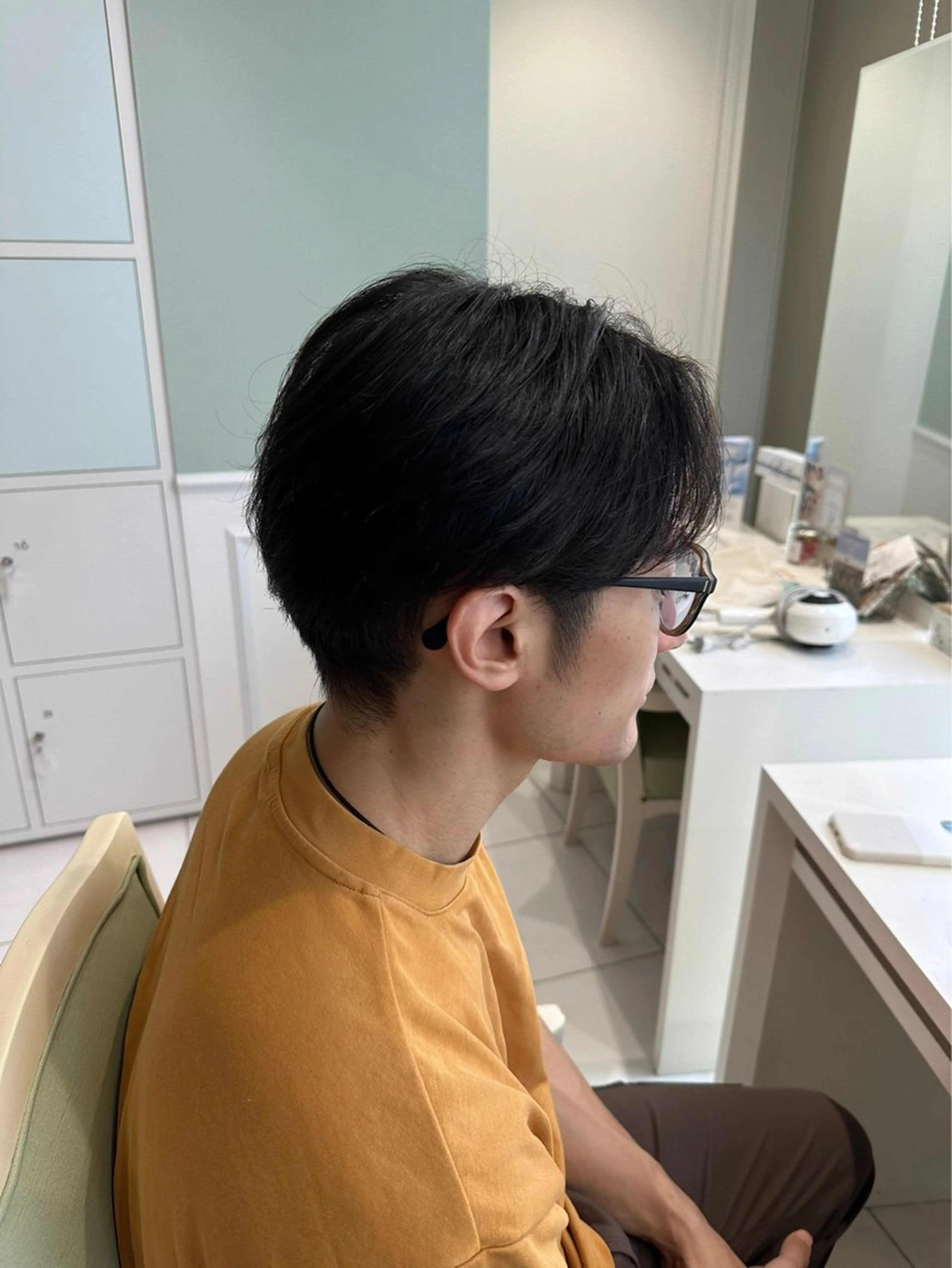 ショート メンズ L’Aube ami所属・佐野 拓海のヘアスタイル