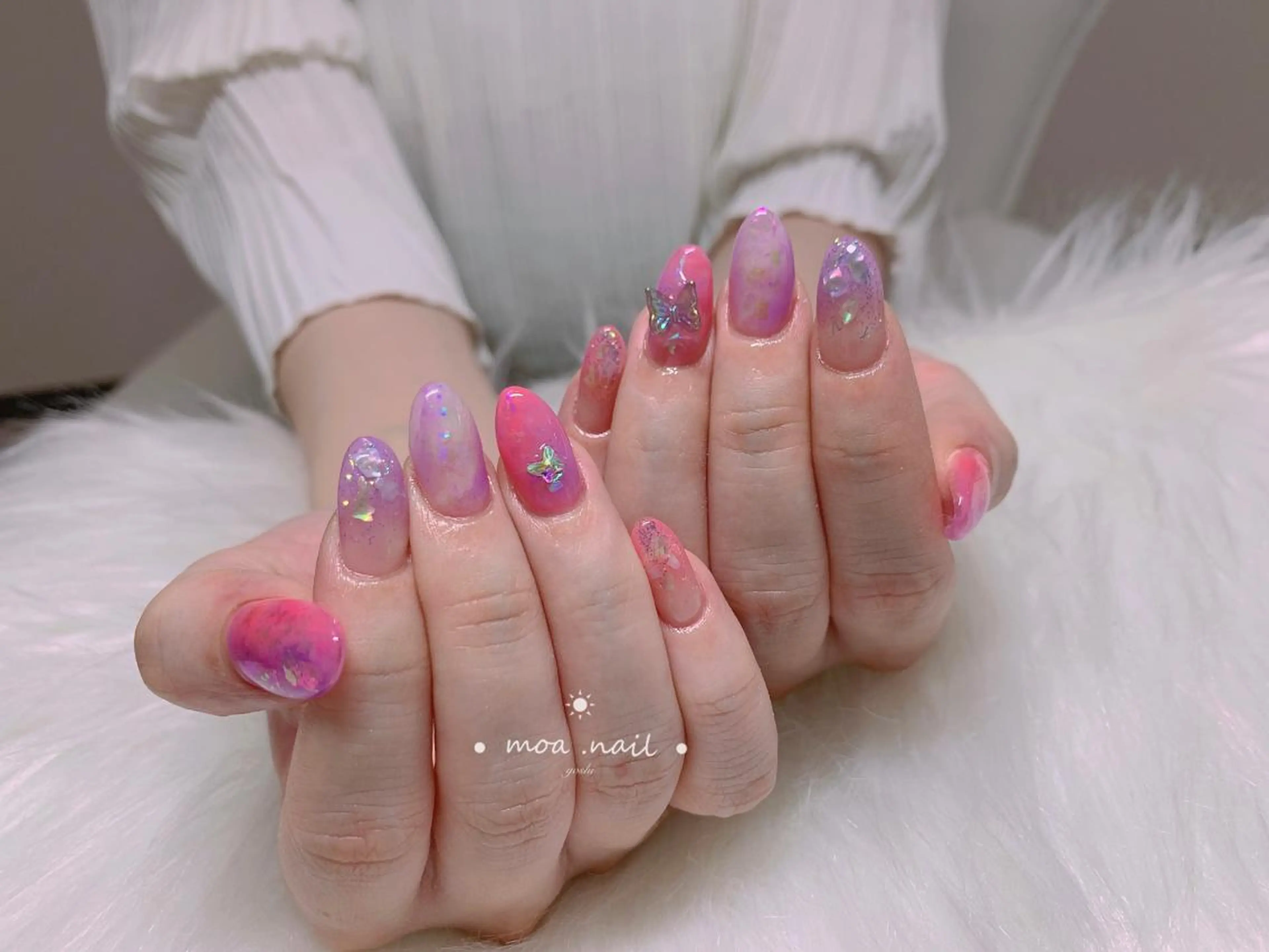 ネイル スカルプネイル MOA NAIL所属・MoaNail🫶 Yoshiのネイルデザイン