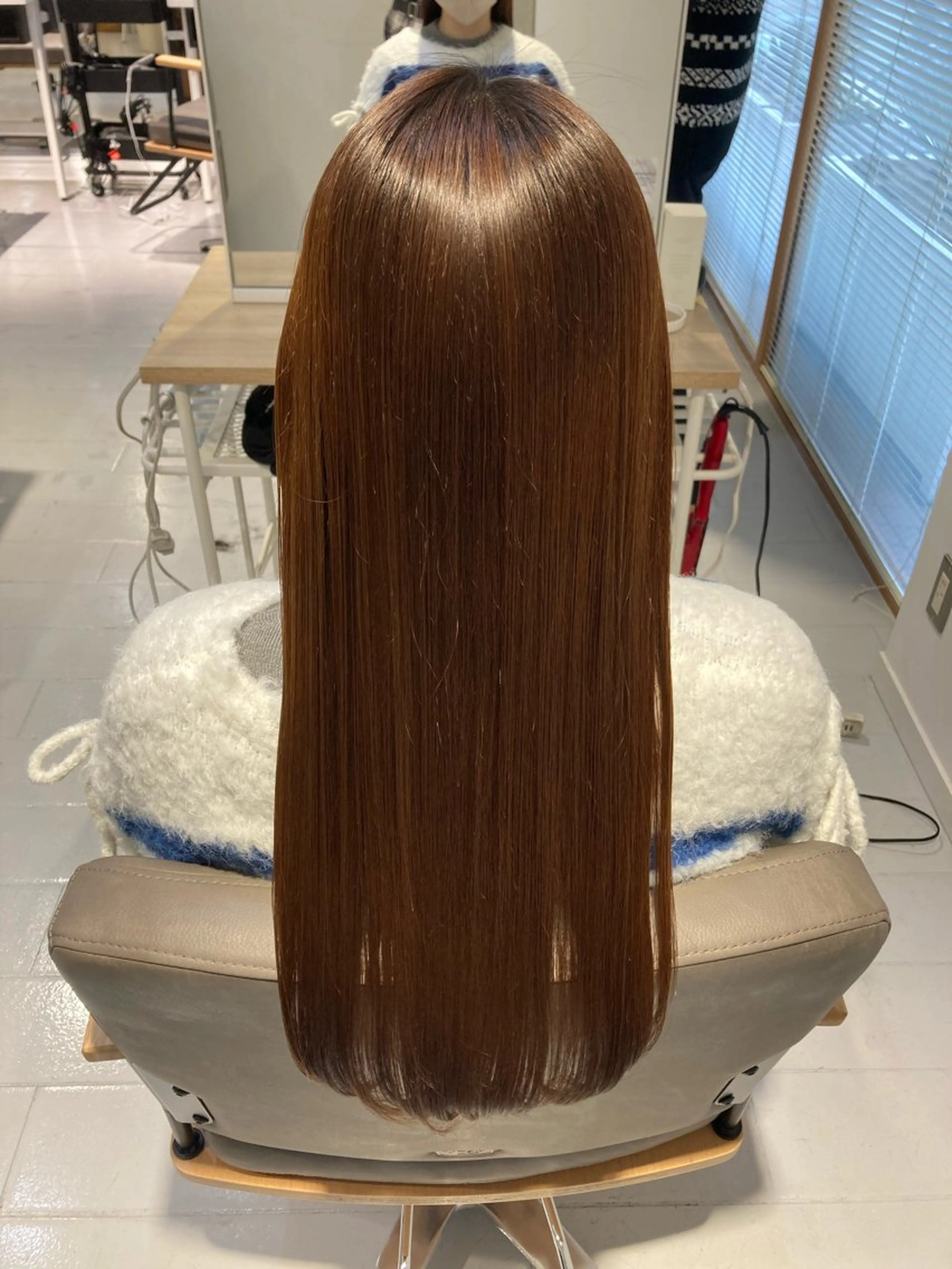 ロング 縮毛矯正 縮毛矯正 トリートメント 🫧ゆうき🪽 髪質改善/ハイライトのヘアスタイル