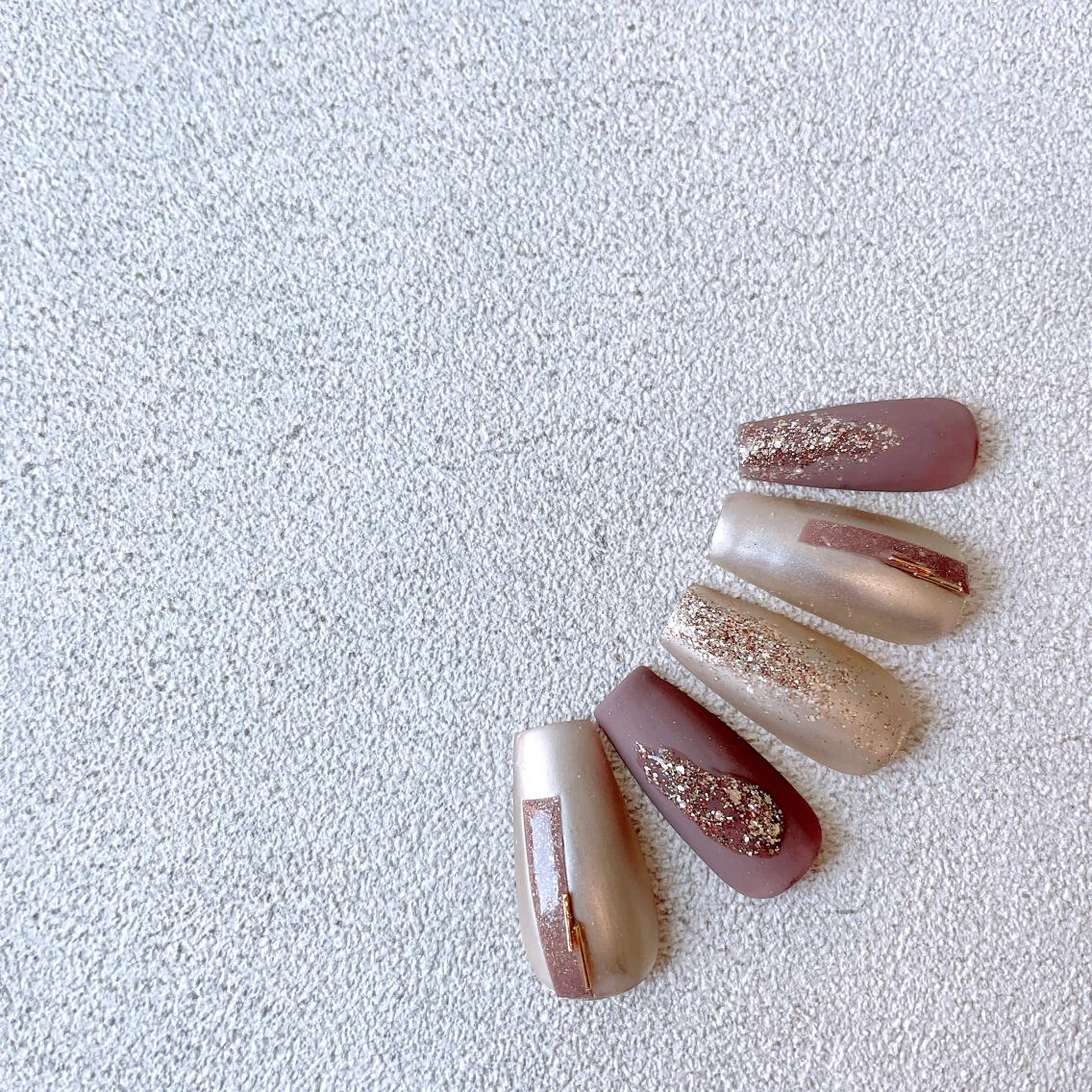 ネイル Aim* 深爪・自爪育成専門店のネイルデザイン