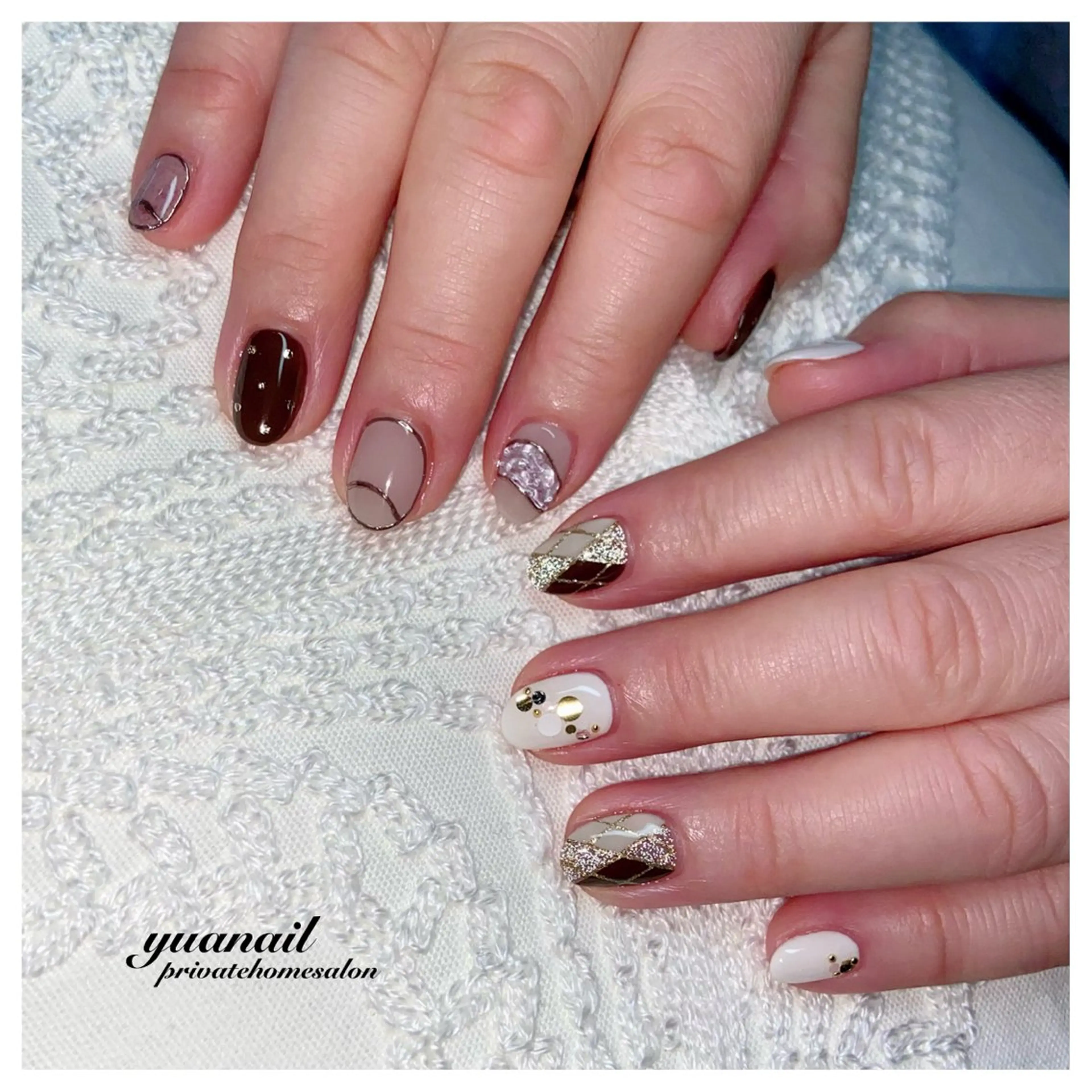 ネイル アートネイル YÜA-NAIL所属・YÜA NAILのネイルデザイン