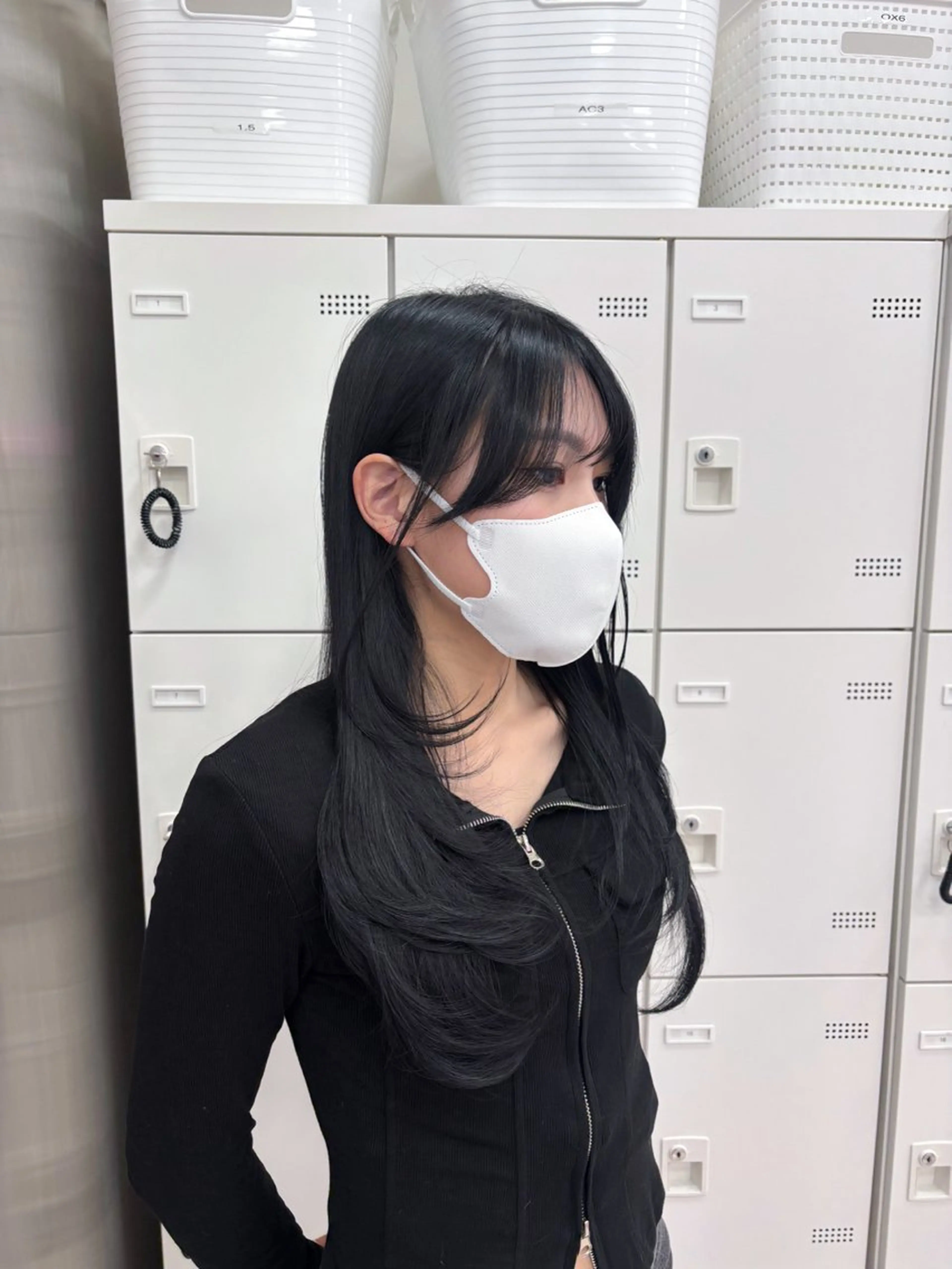 セミロング カラー カット ヘアカラー トリートメント ヘッドスパ ヘアセット 表参道ハッシュカット レイヤー/リノンのヘアスタイル