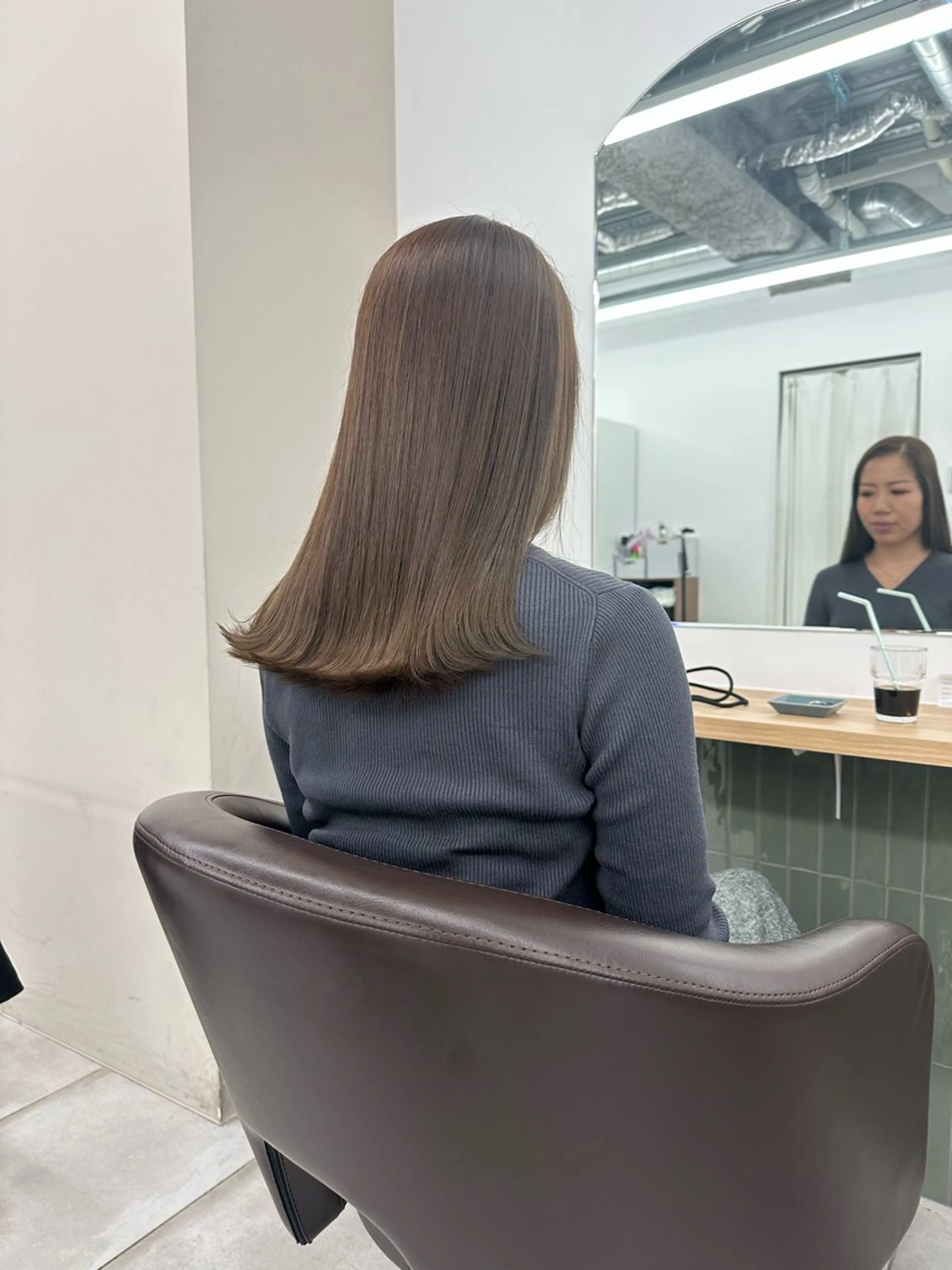 セミロング カラー キッズ オトナヘア🌸 harukaのヘアスタイル