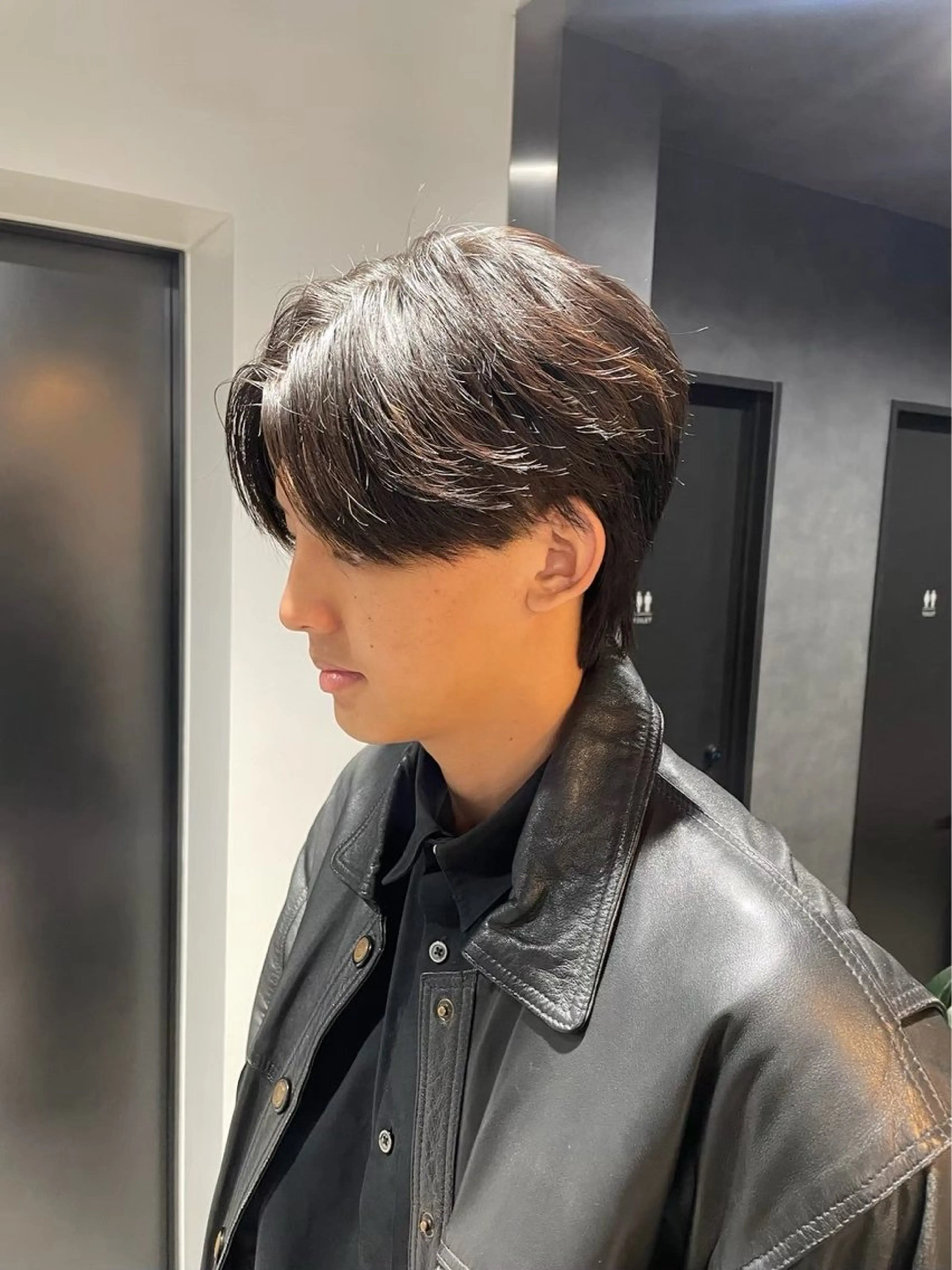 カラー メンズ センターパート 🔥 メンズ 特化🔥RAIのヘアスタイル