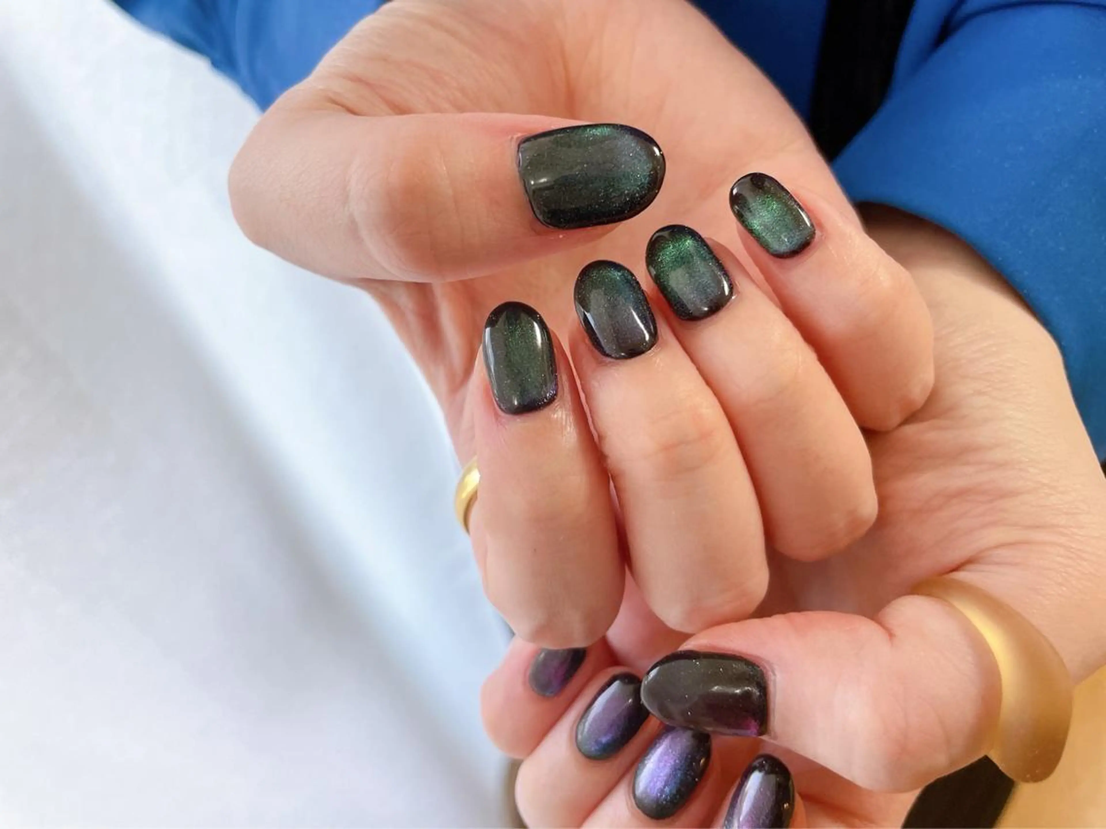 ネイル オーロラネイル フラワーネイル フットネイル フレンチネイル ジェルネイル Mogu nail 二子玉川のネイルデザイン