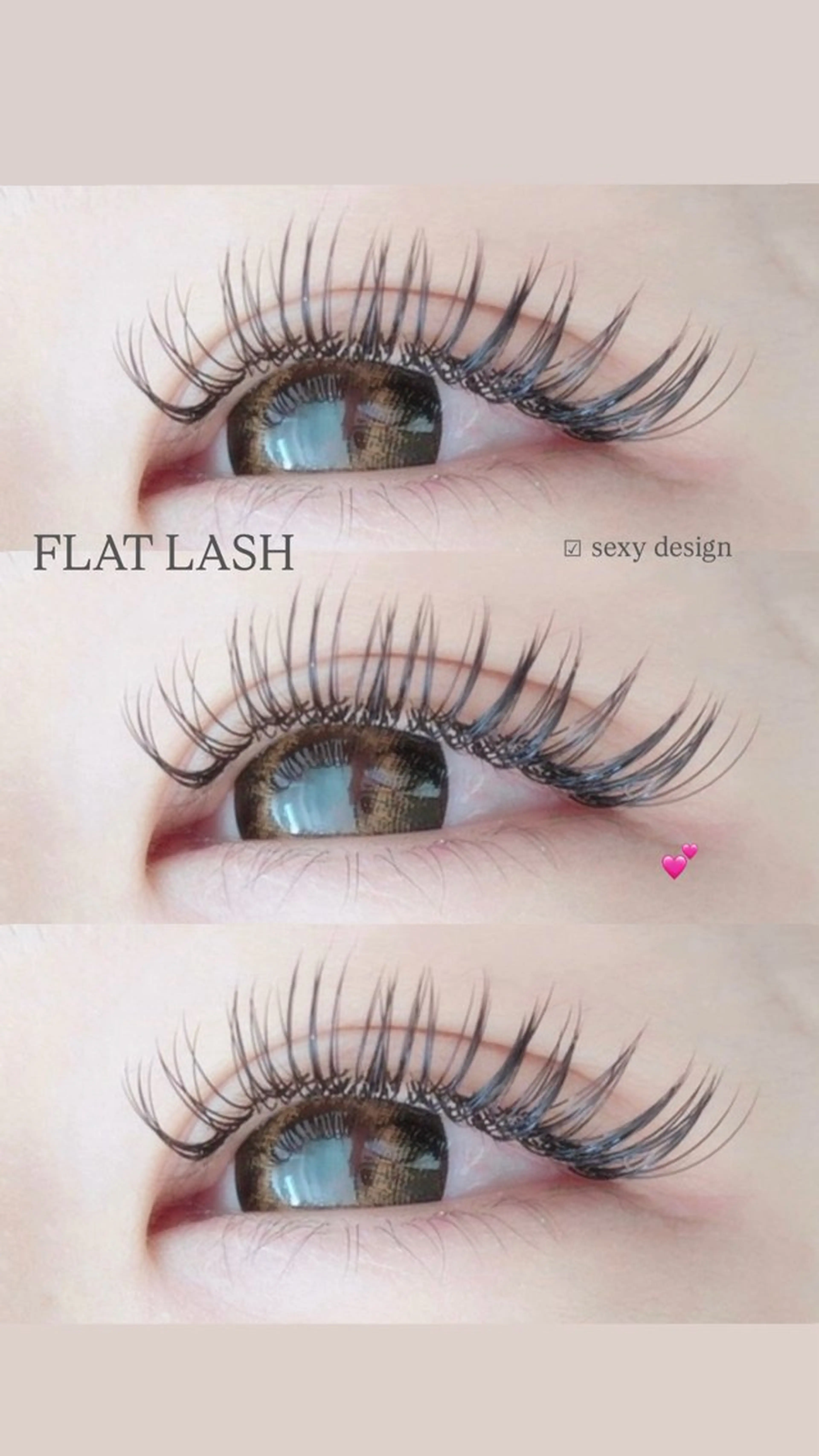 マツエク・マツパ ＋me所属・＋me プラスミーのマツエク・マツパデザイン