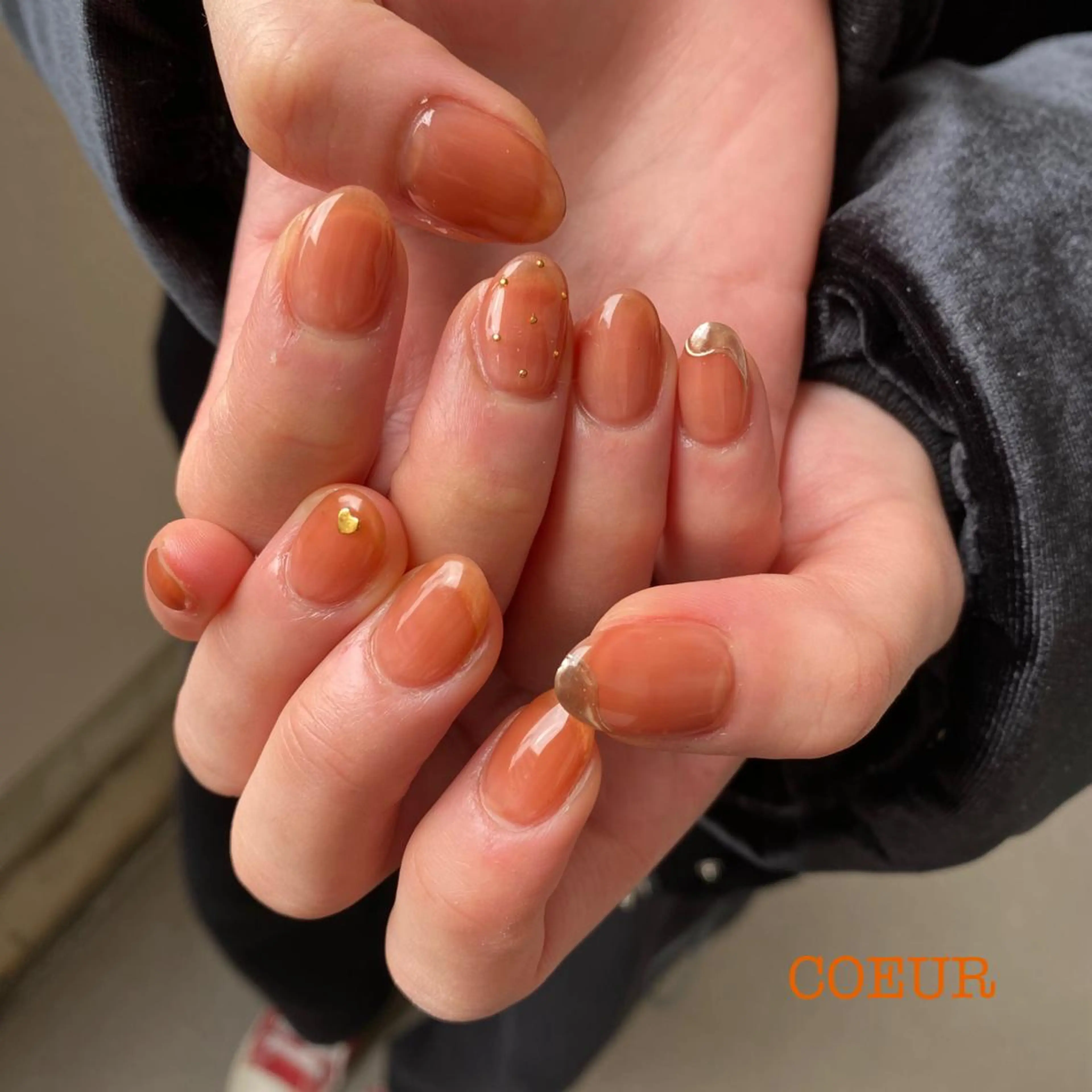 ネイル ハンドネイル COEUR✴︎ yukikaのネイルデザイン