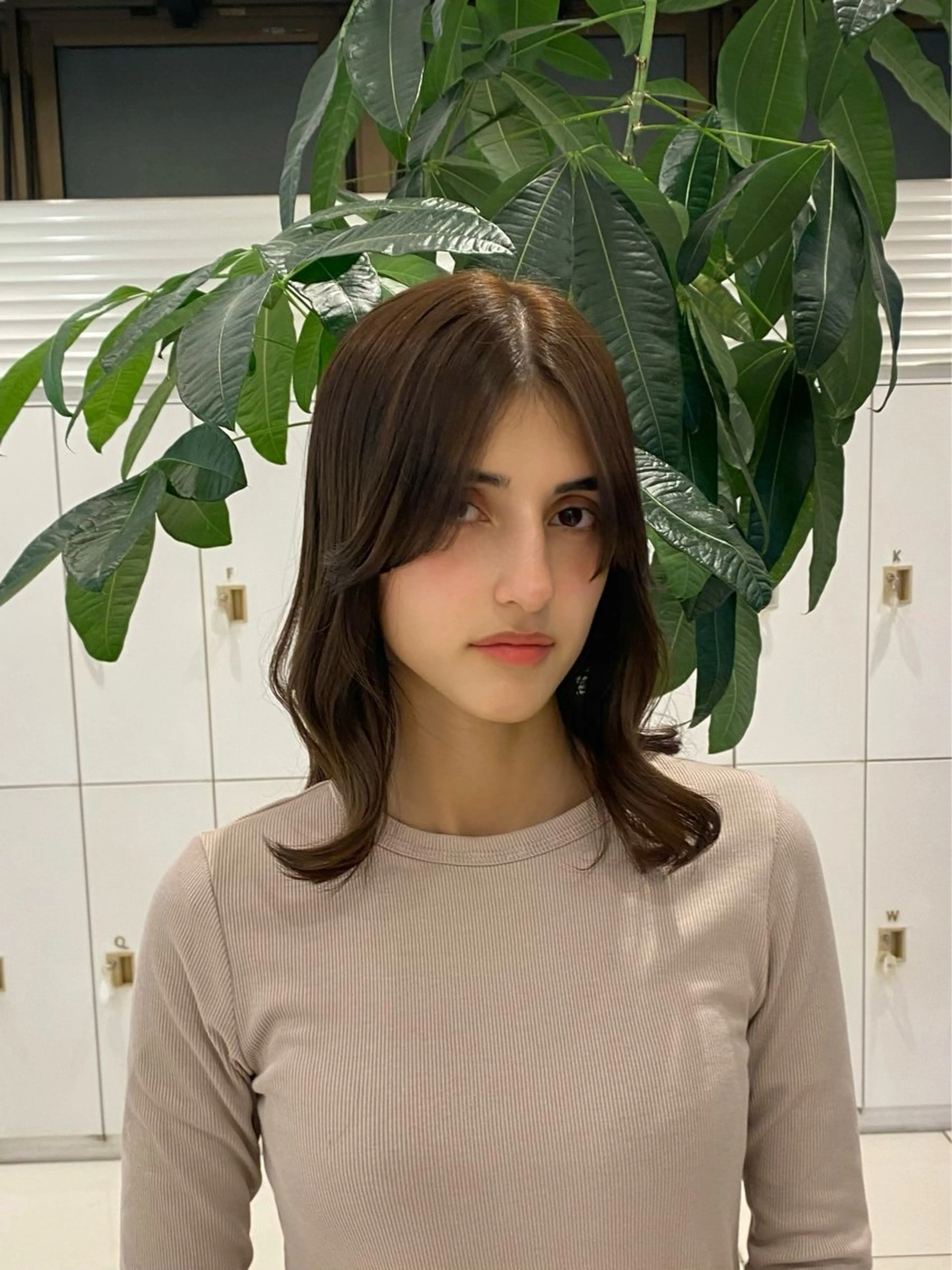 カラー 🎀TEN🎀 オリーブベージュのヘアスタイル