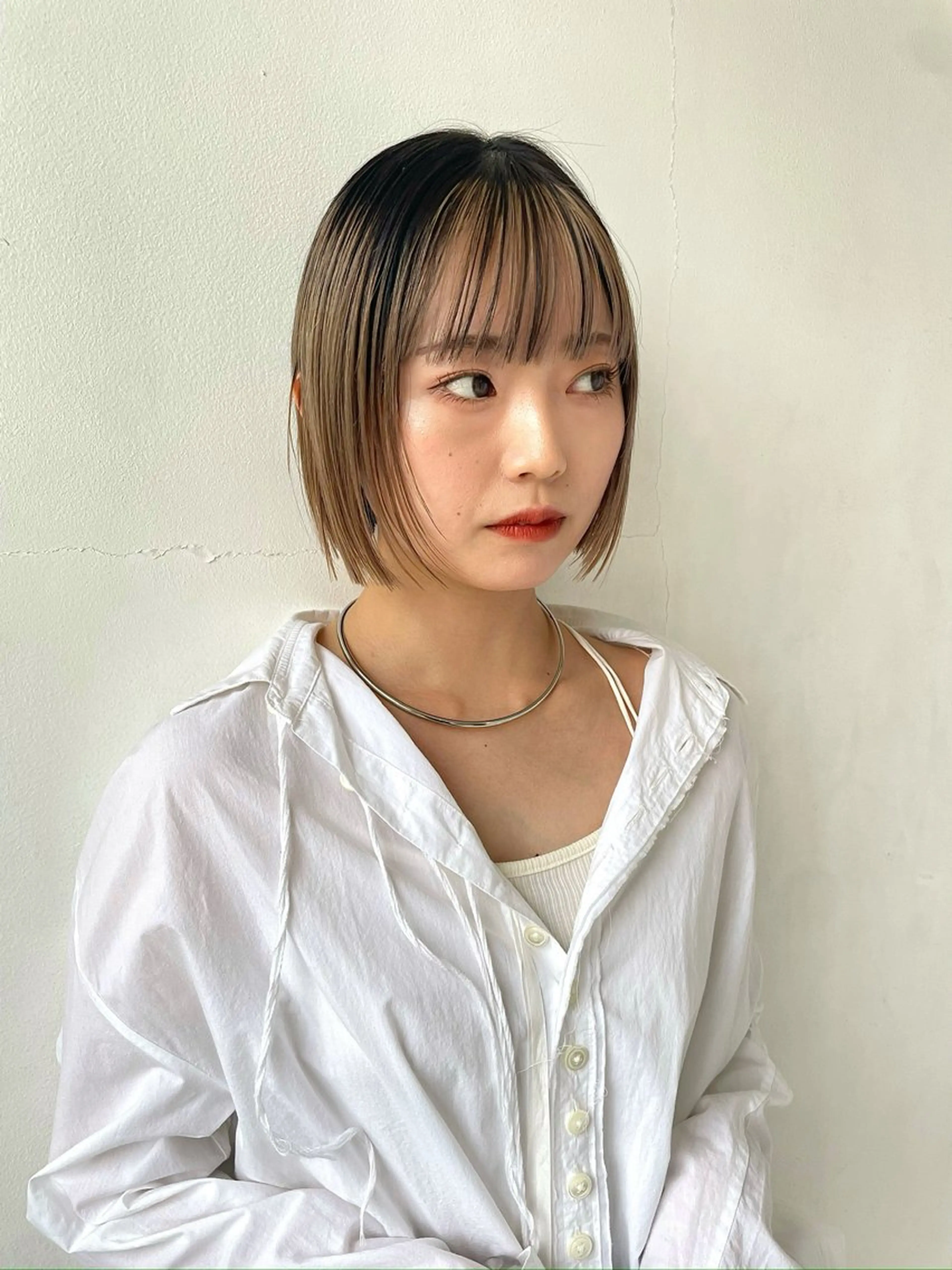 ショート カラー カット ヘアカラー ボブ/パーマ 古家 佑真のヘアスタイル