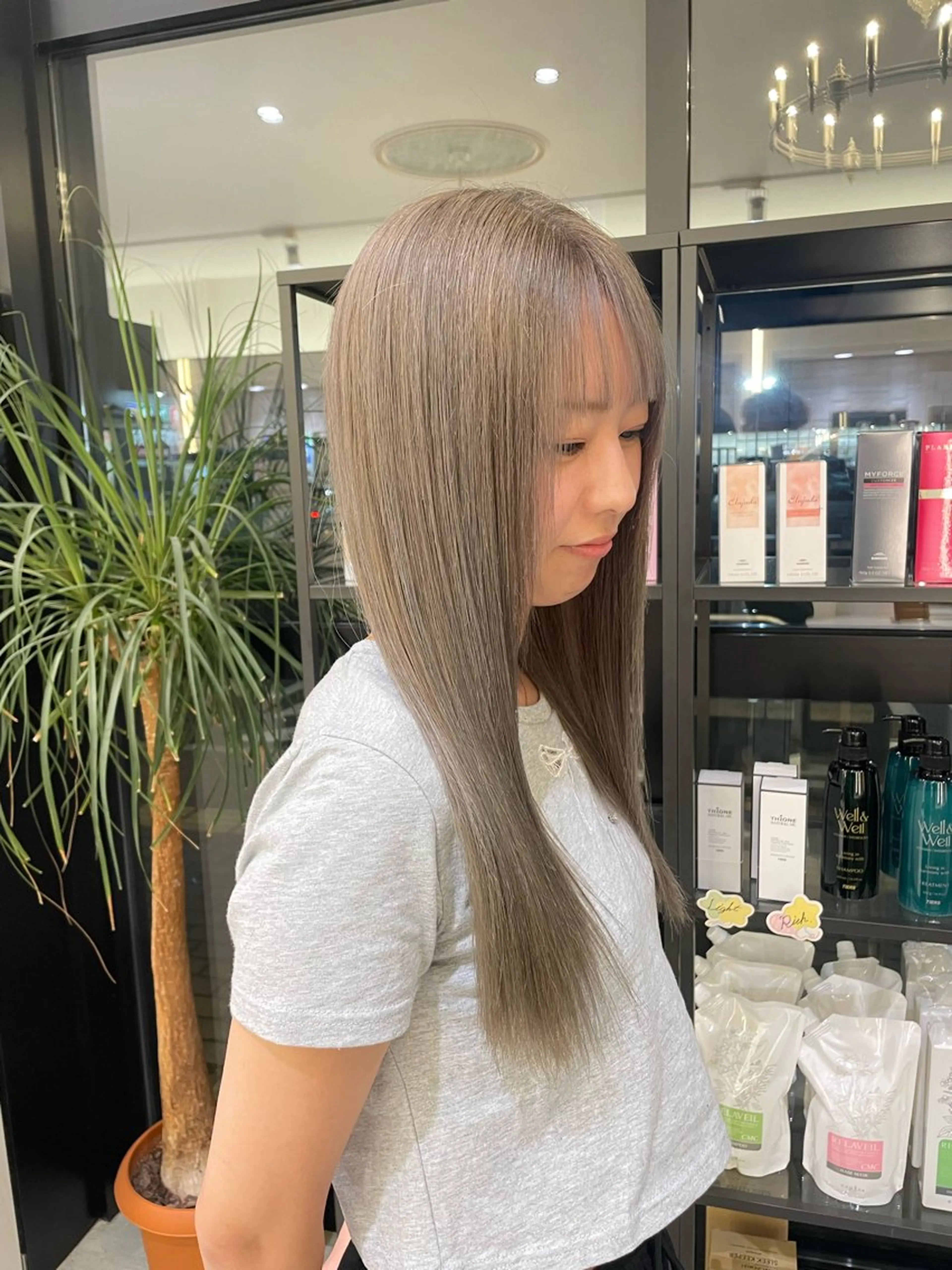 セミロング RITZ 髪質改善/ 清水のヘアスタイル