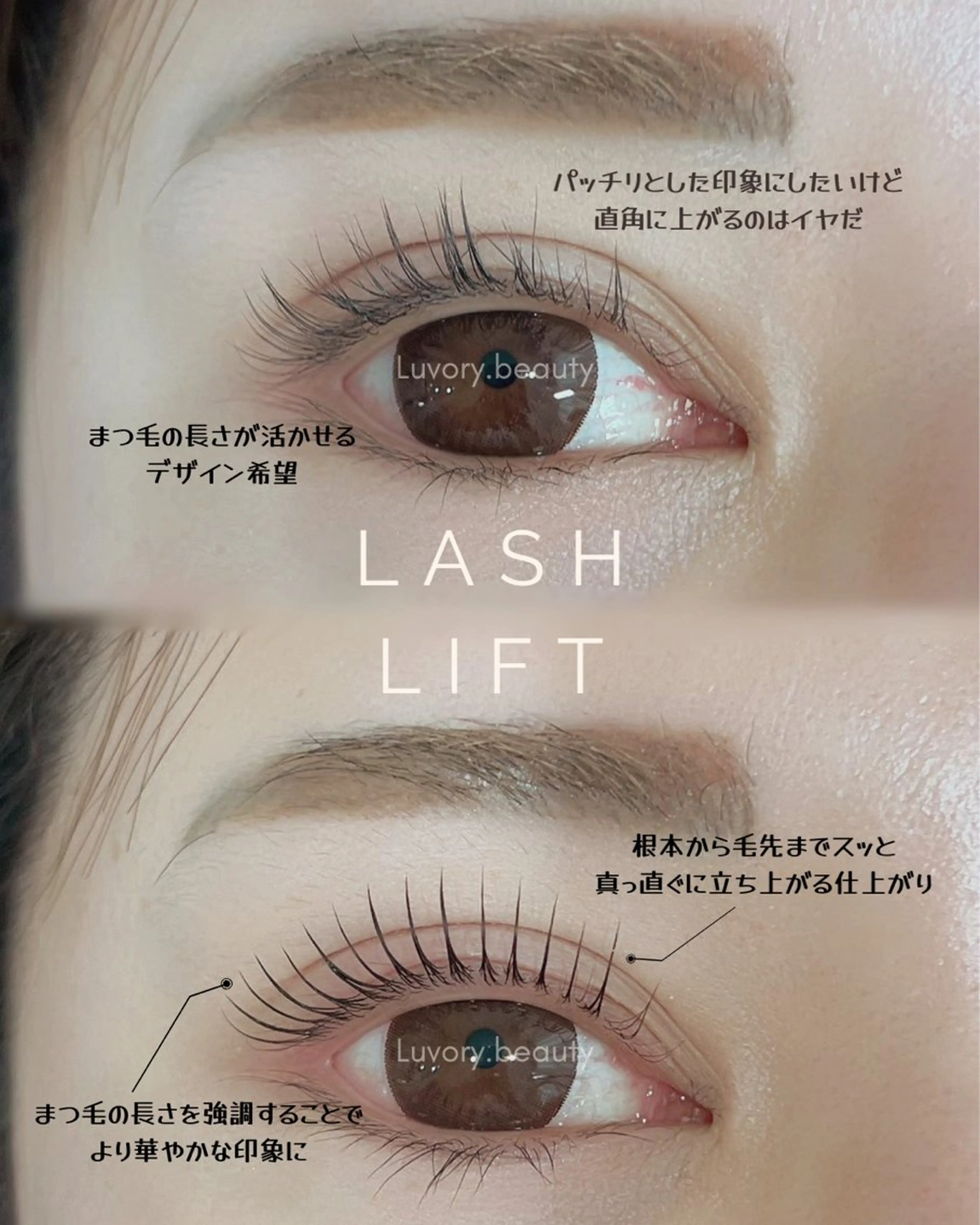 マツエク・マツパ 一重×まつ毛パーマ マツパ Luvory  beauty & relaxation salon所属・Luvory (ラヴォリー)のエステ・リラクイメージ