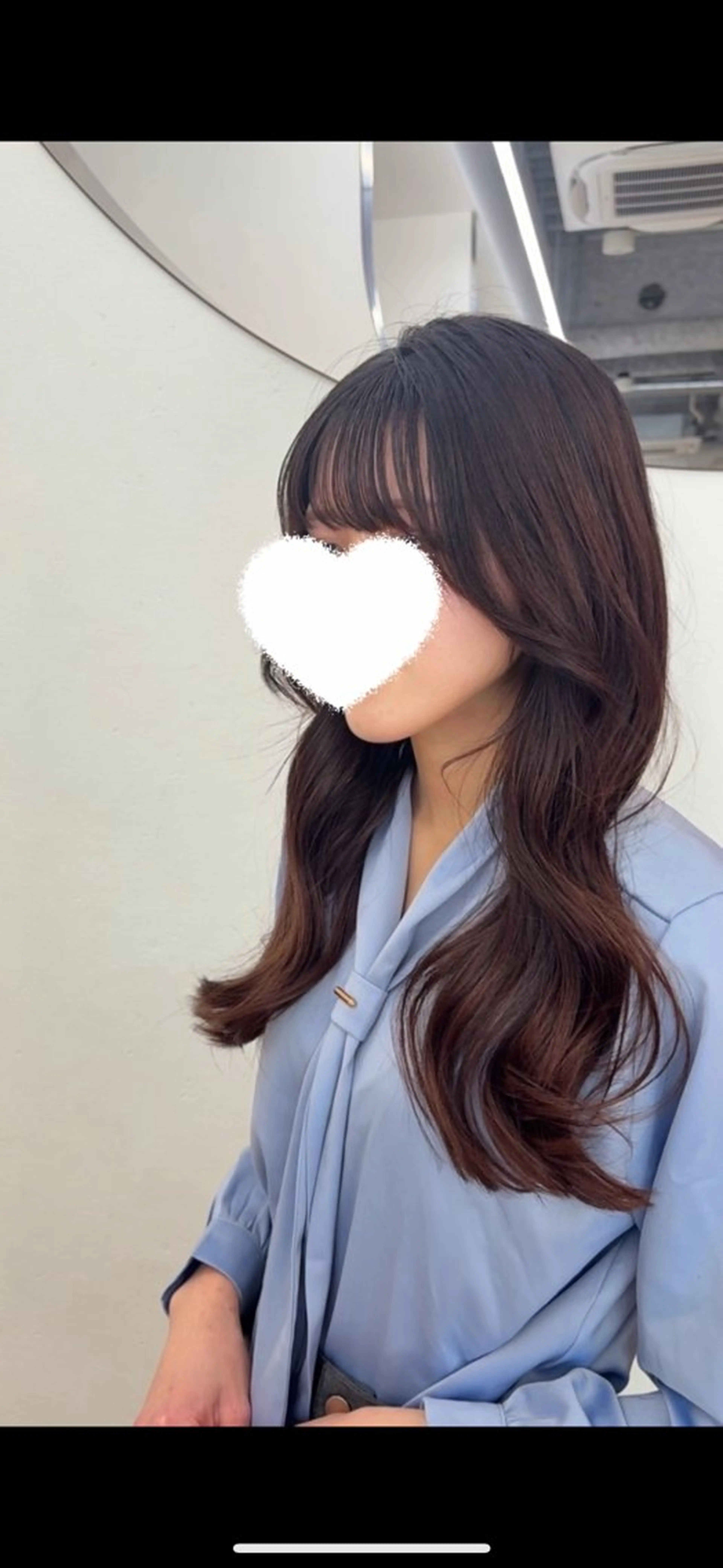 【🌸期間限定🌸】〔前髪(顔周り)カット〕+〔コテ巻き〕¥1500の写真