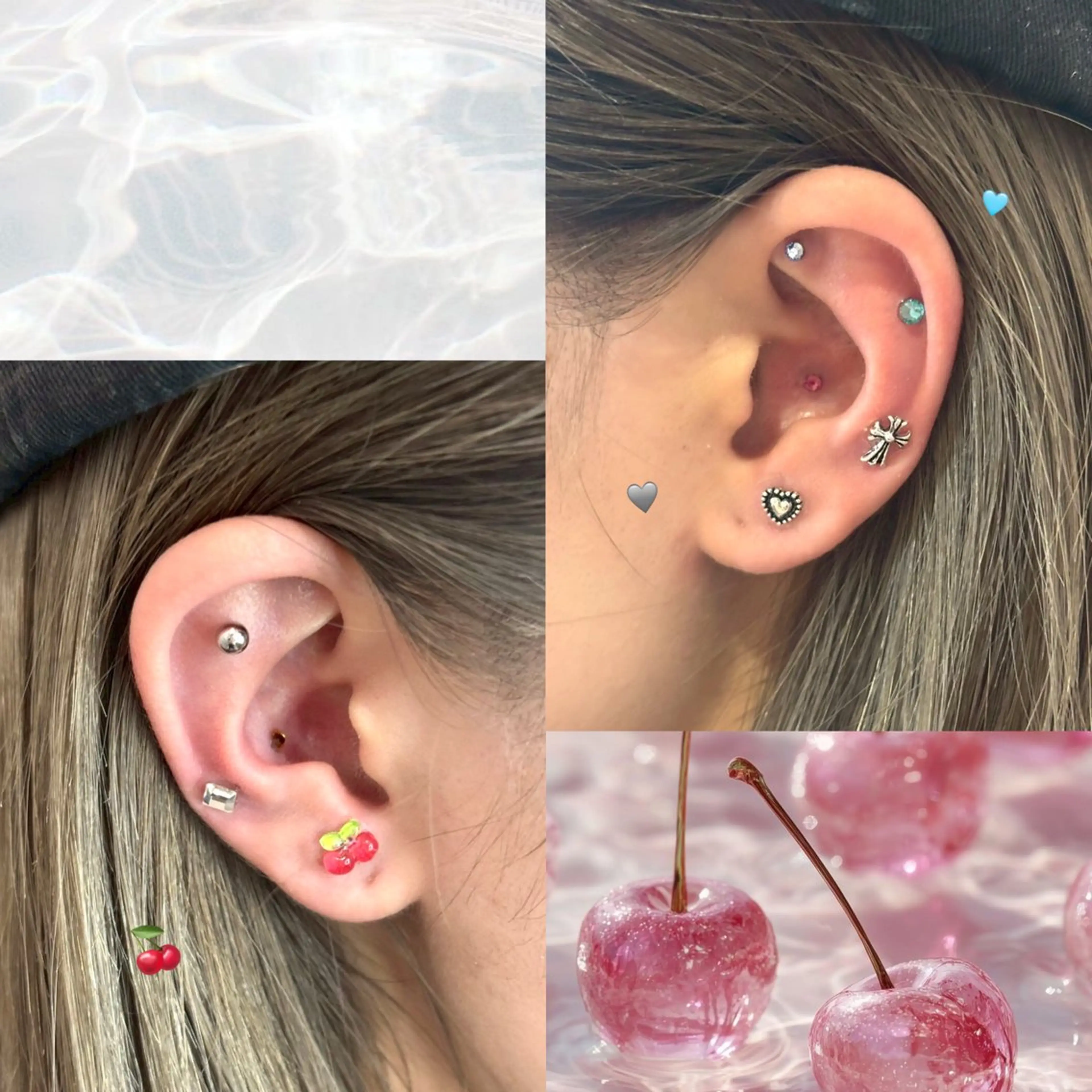 【6粒】耳ツボジュエリー👂🏻💎の写真