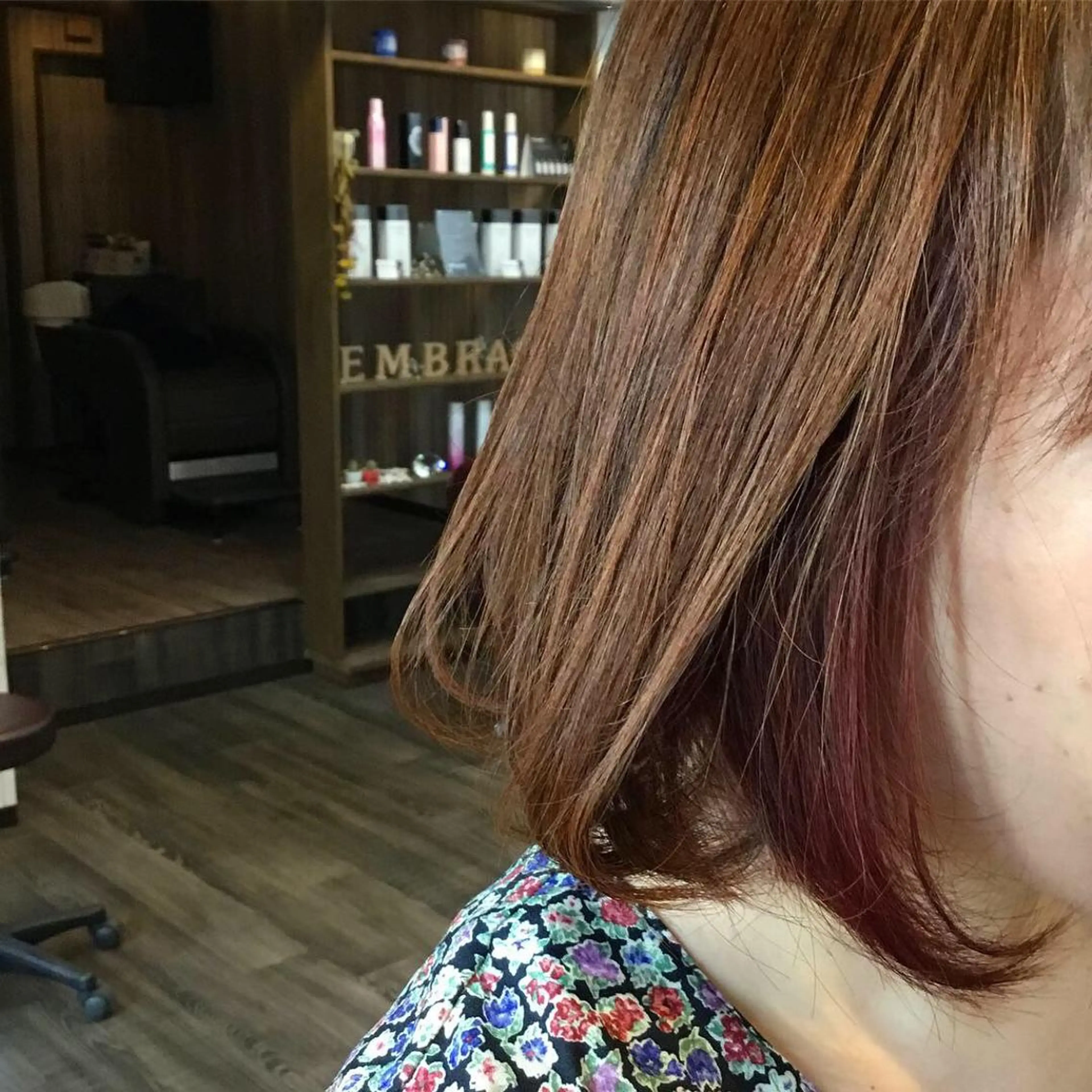 ショート カラー 金崎 新吾のヘアスタイル