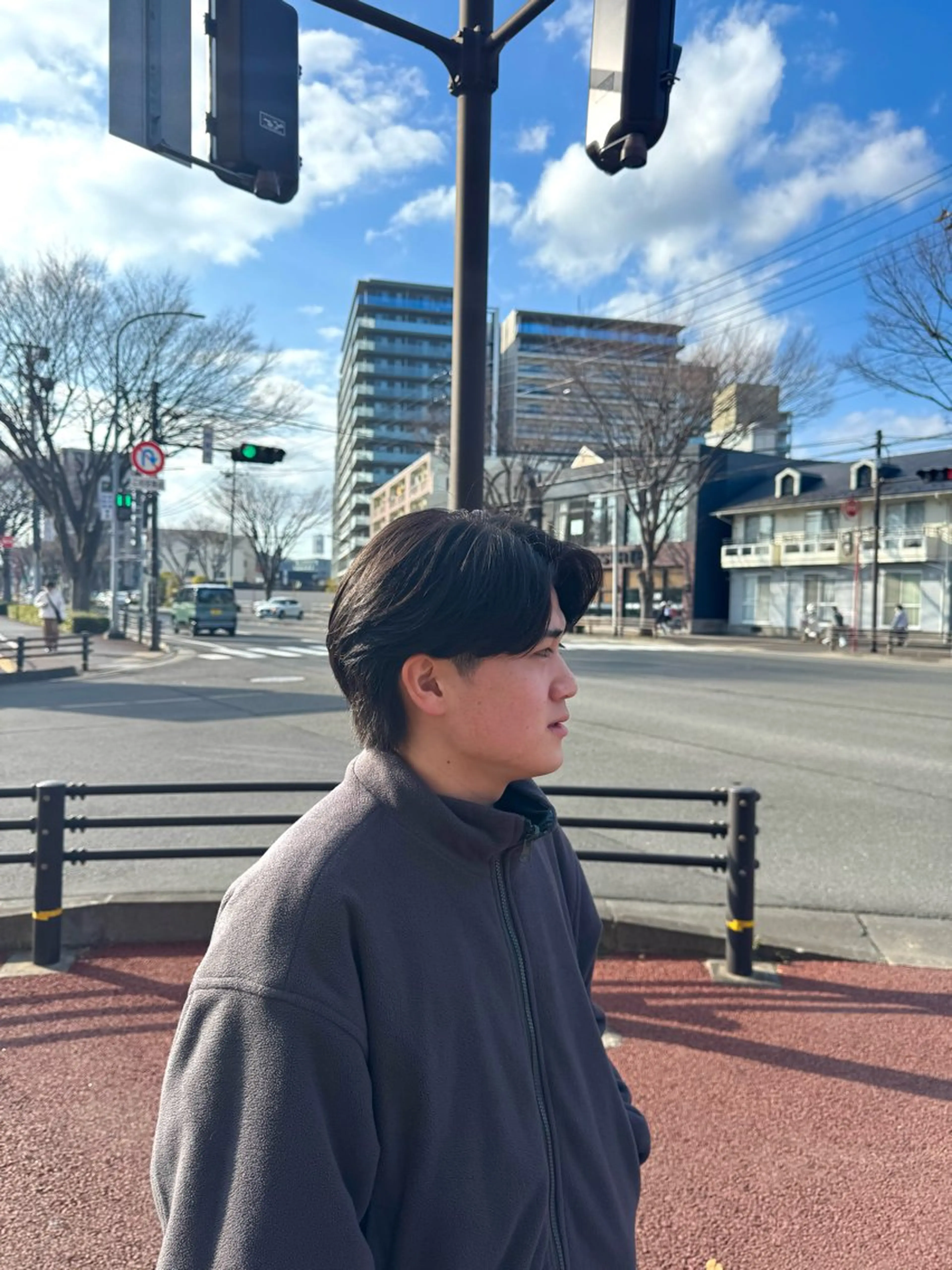 メンズ カナモリ ハヤトのヘアスタイル