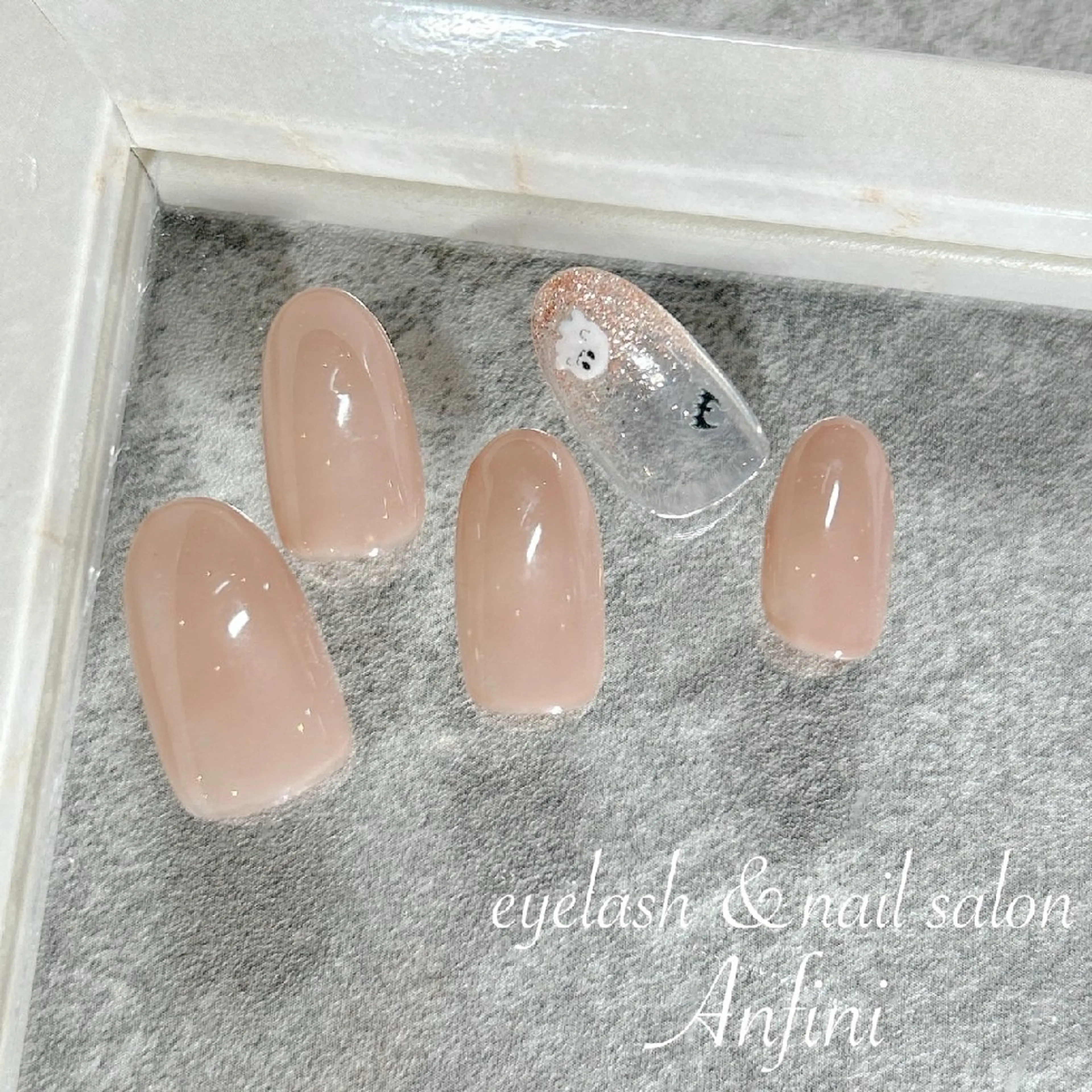 ネイル ハロウィン nailsalon Anfiniのネイルデザイン