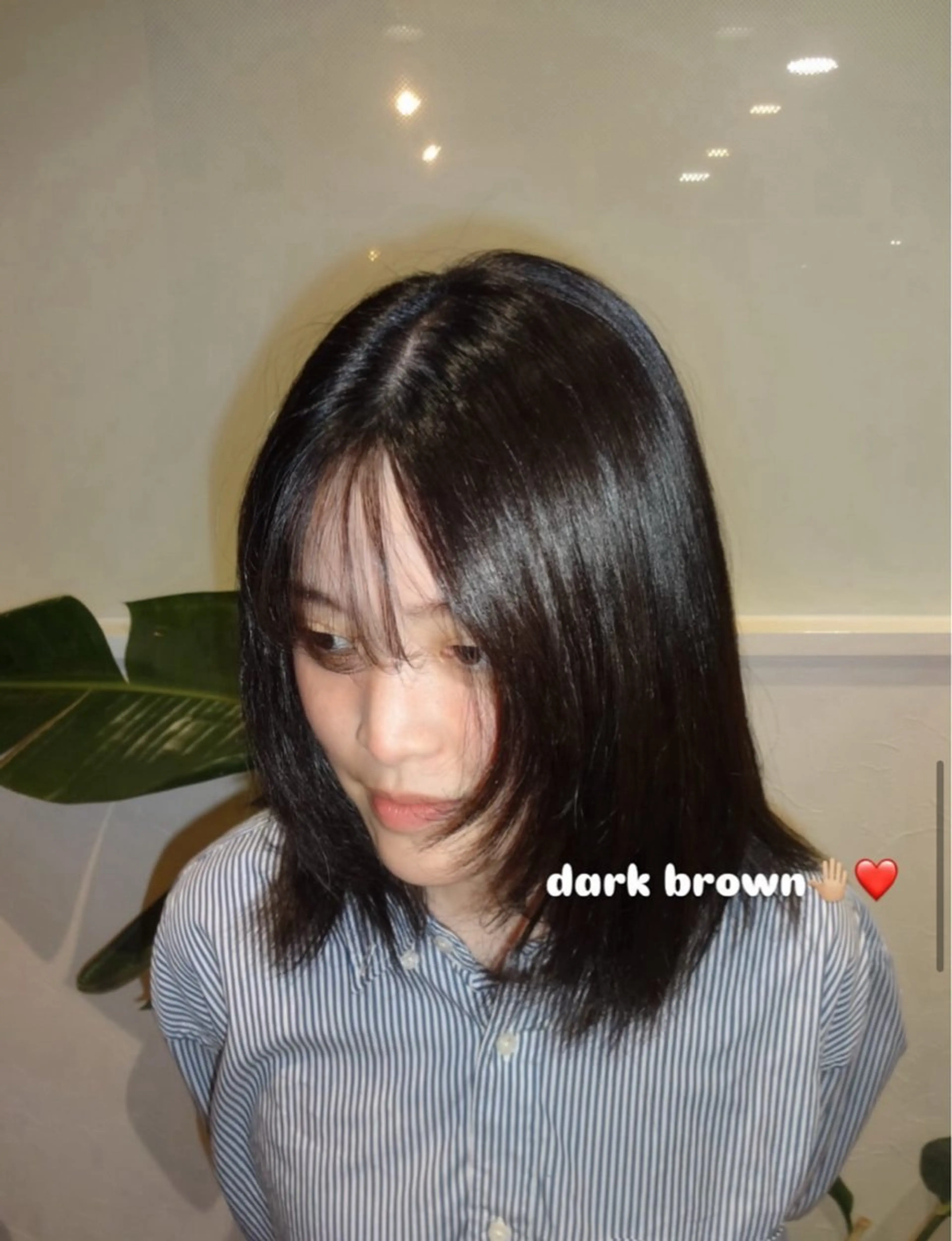 カラー ヘアカラー 島崎 夏希のヘアスタイル