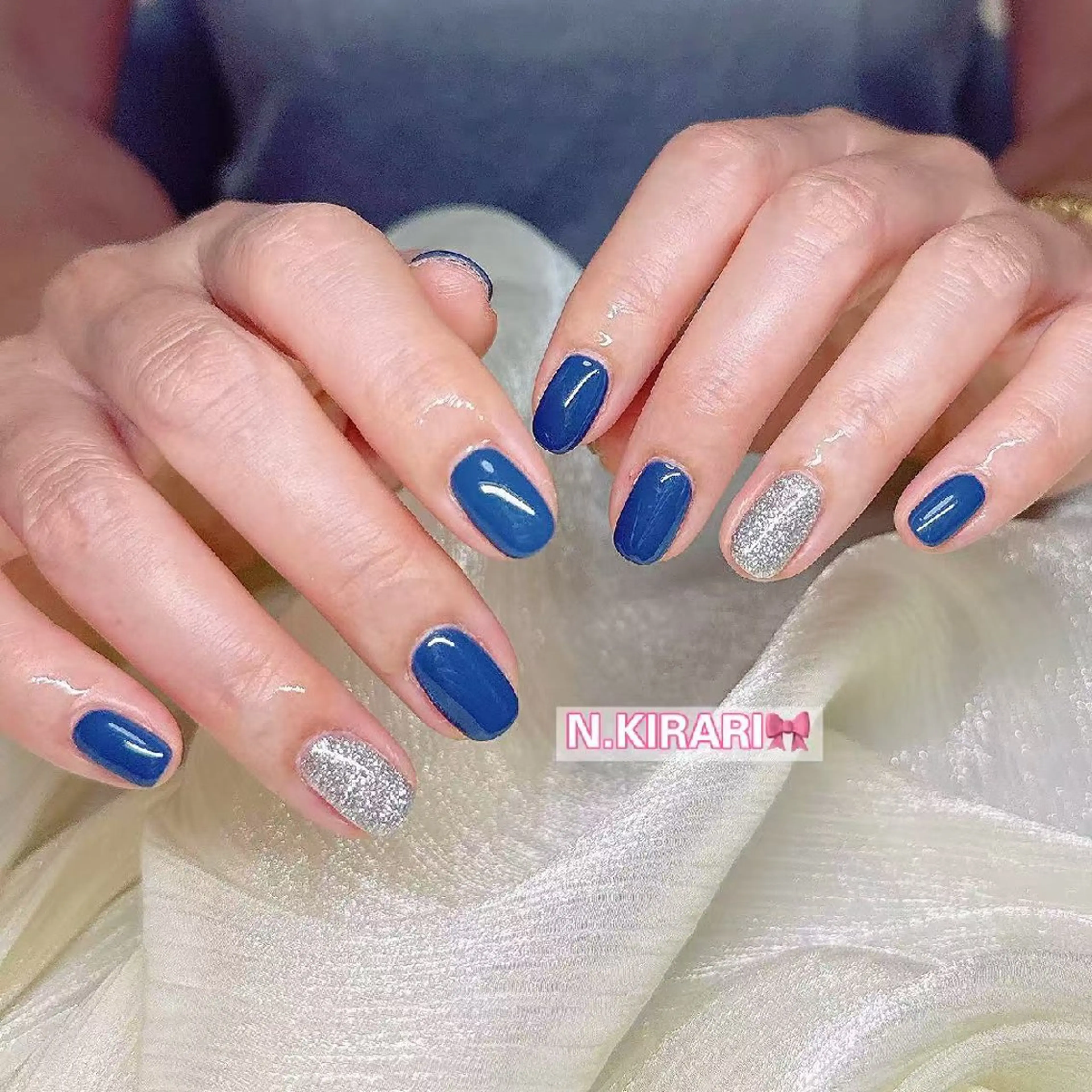 ネイル ハンドネイル ハンドケア 🎀 ユズ 🎀のネイルデザイン