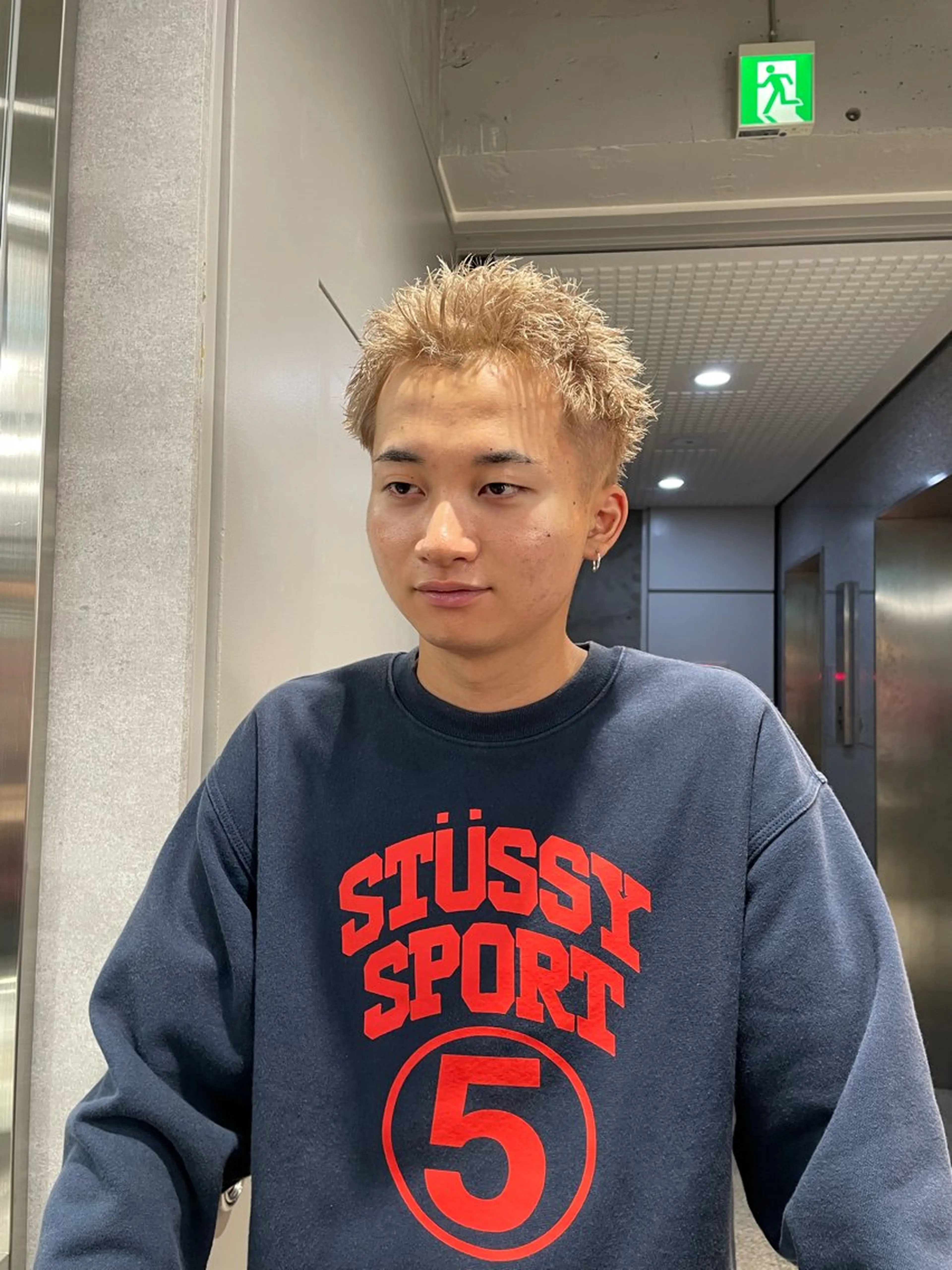 ショート カラー メンズ スパイキーショート ショートヘア カット ヘアカラー 垢抜けハイトーン☀／ 笑顔の美容師／しゅんのヘアスタイル