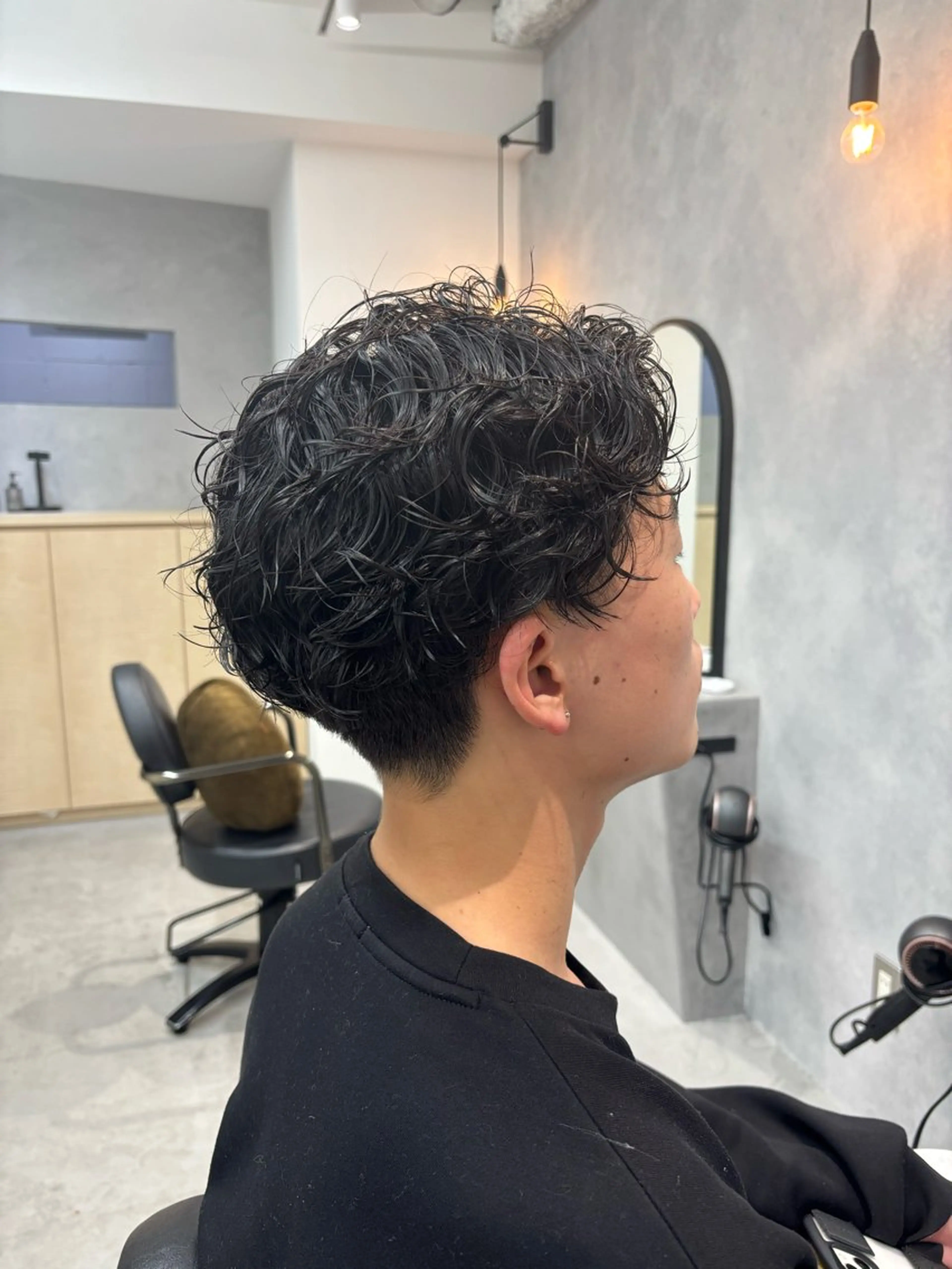 メンズ カット パーマ inity♡ Akaneのヘアスタイル