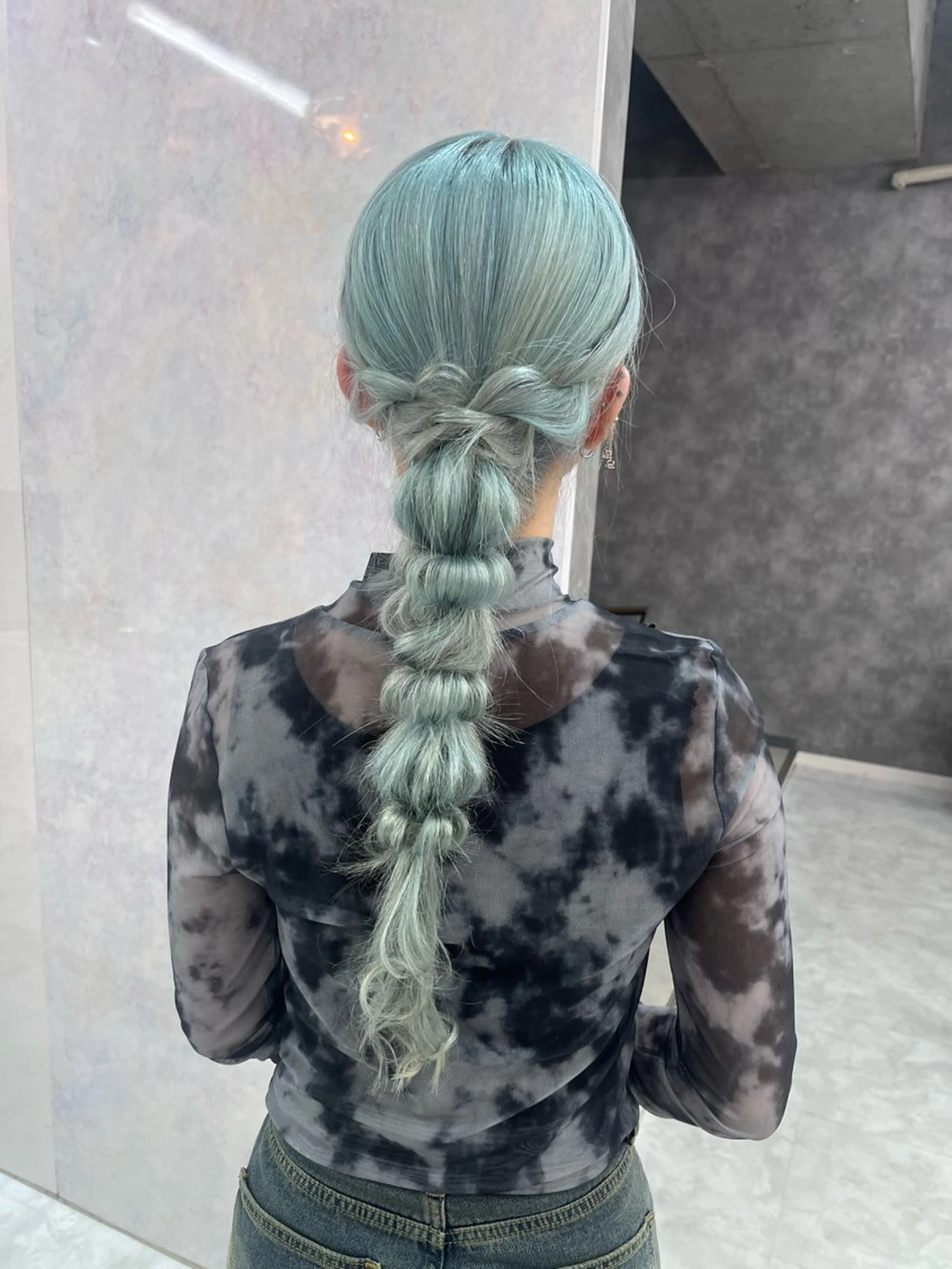 🍸パーティーヘアセット🍸ハーフアップ、編みおろし、シニョンetc.🥂🖤の写真