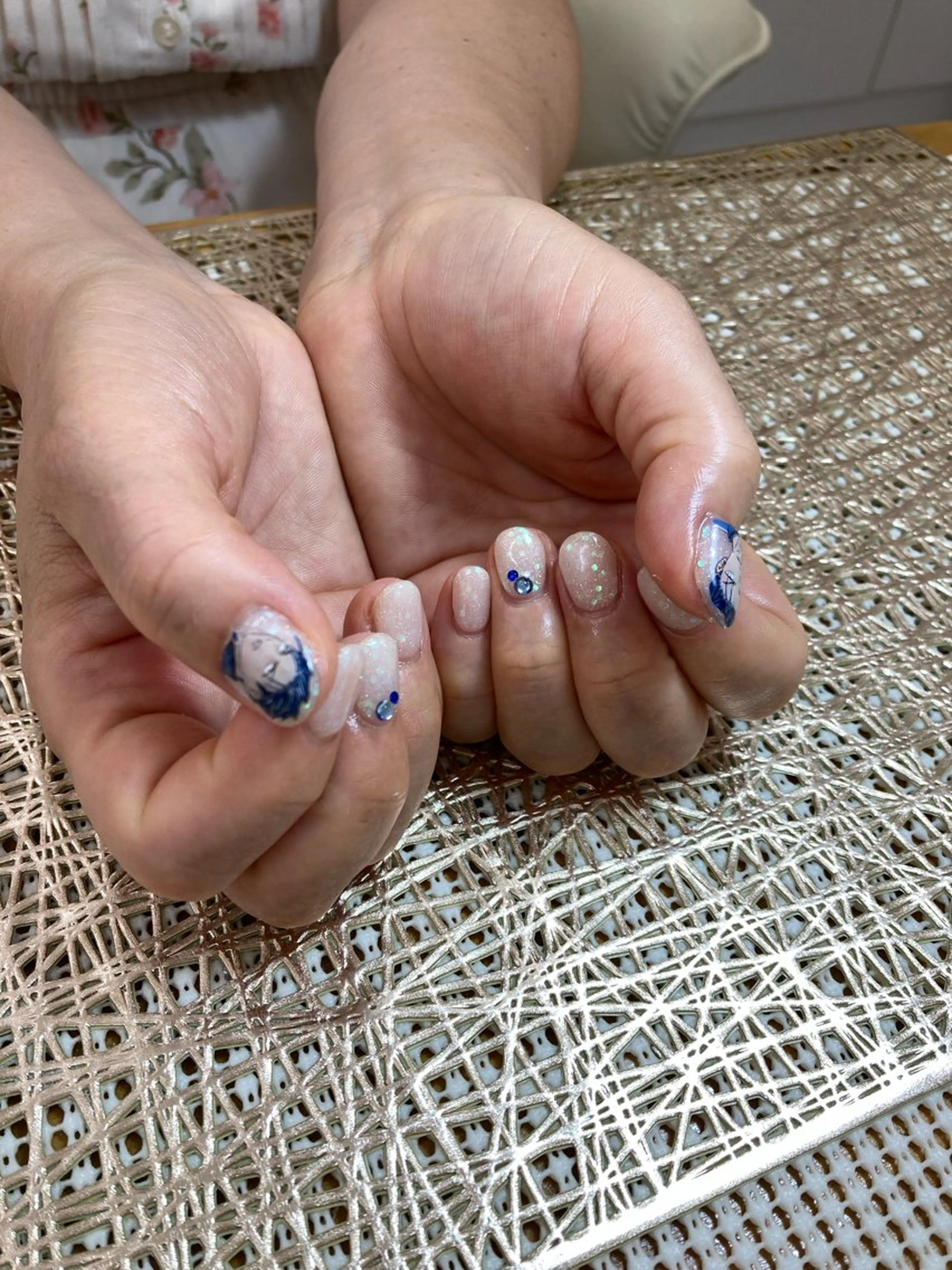 ネイル アートネイル nail atelier  new moon所属・new moon 森のネイルデザイン