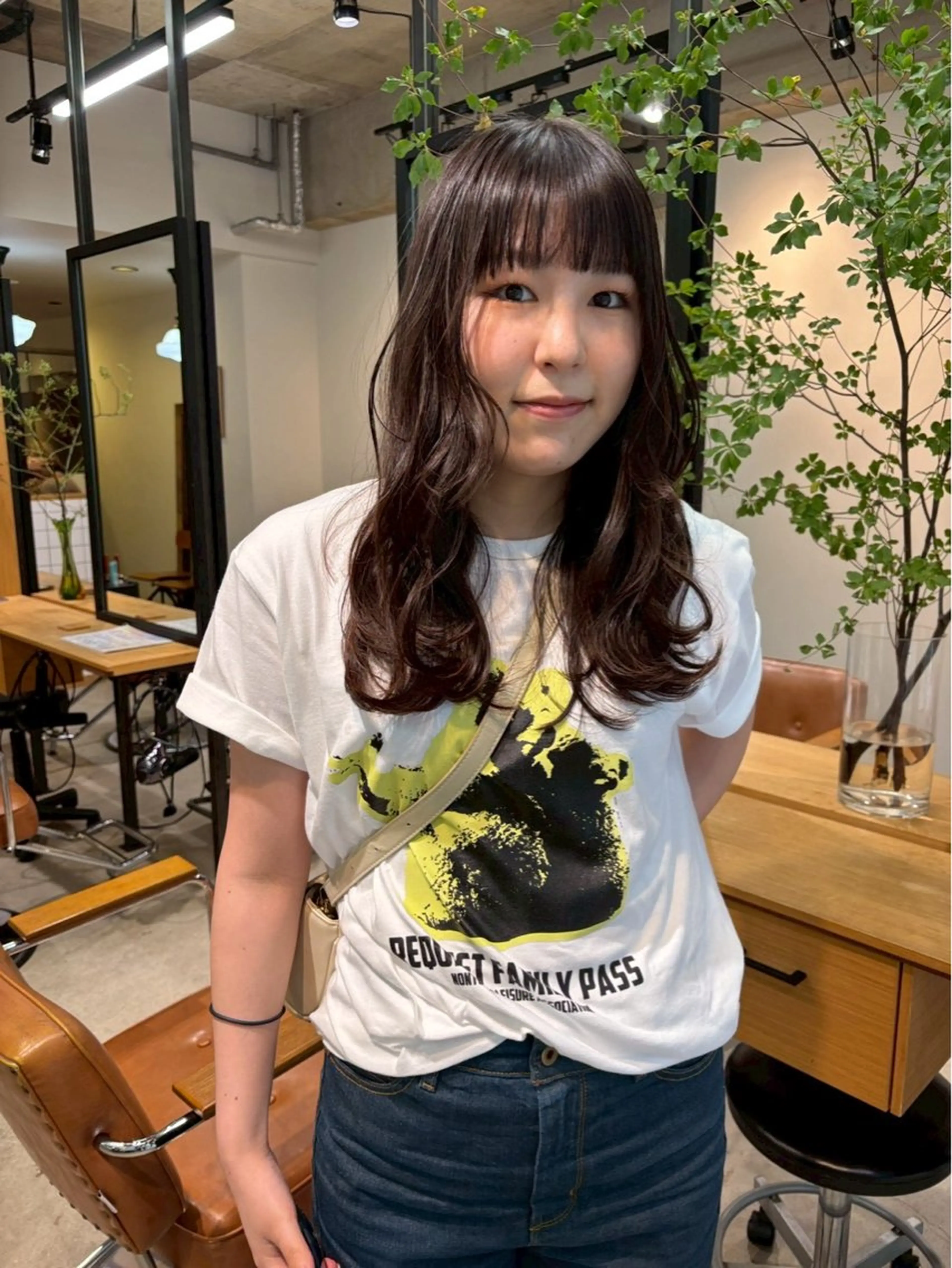 カラー miku/天神 艶カラーのヘアスタイル