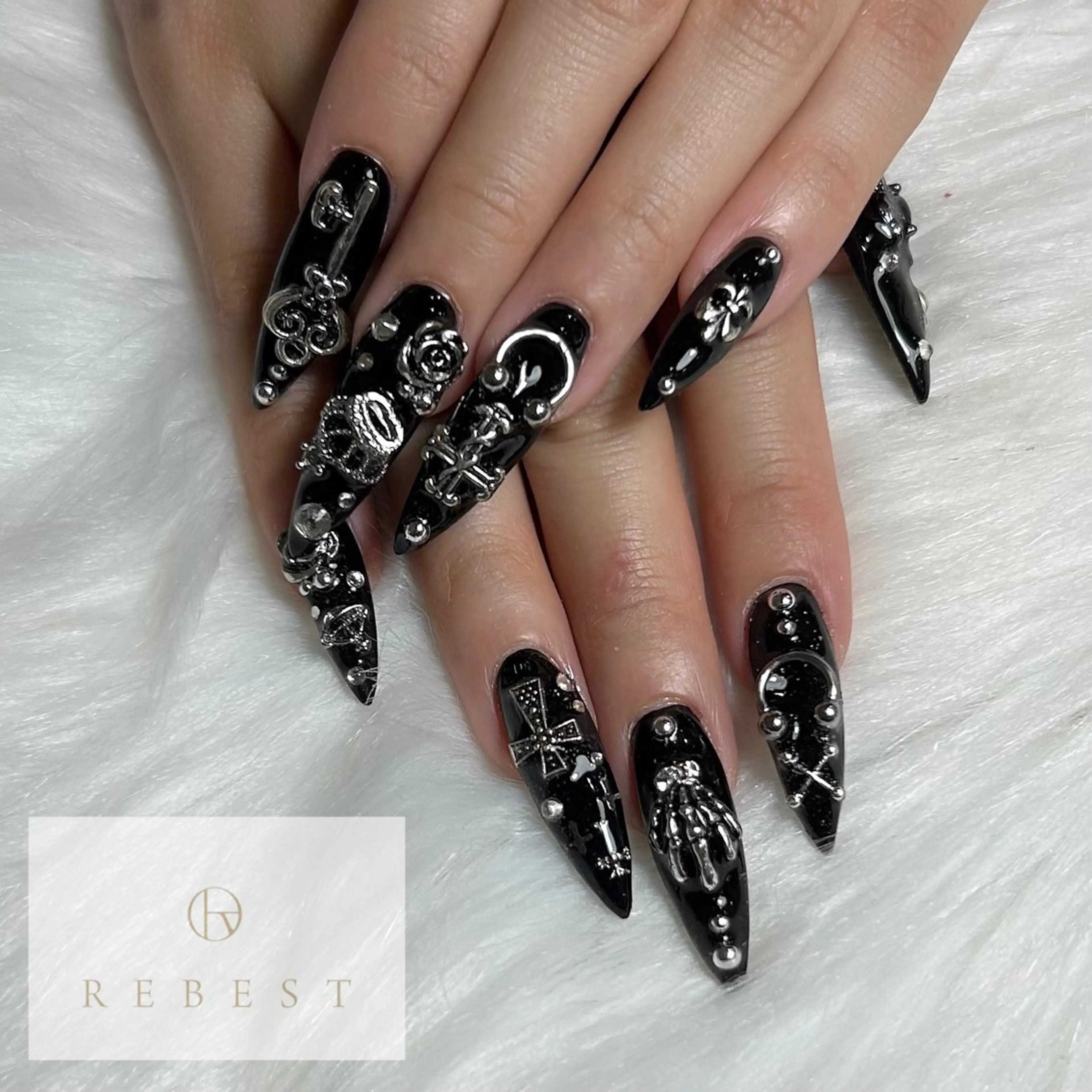 ネイル nailist 羽藍のネイルデザイン