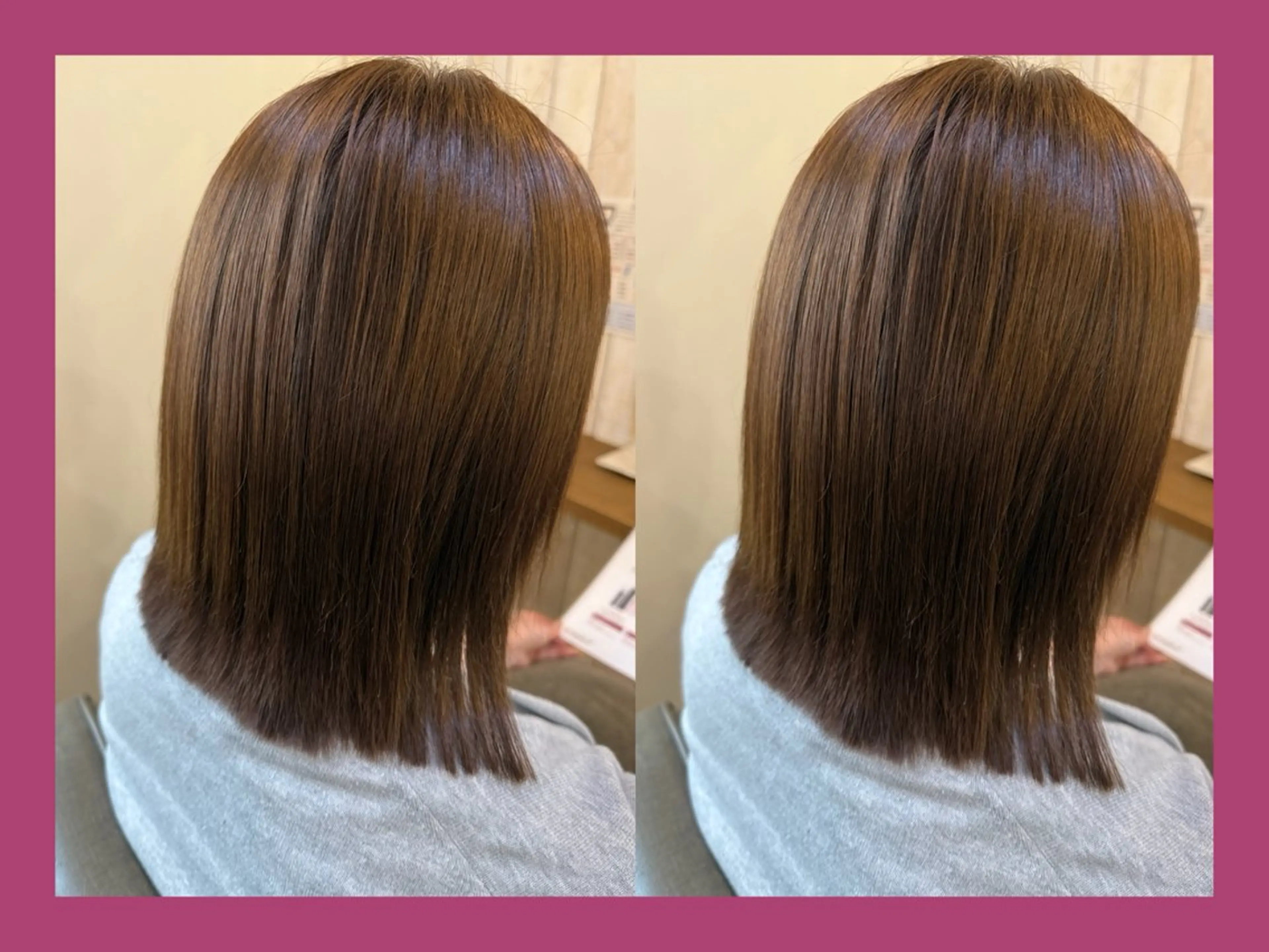 ミディアム カラー 髪質改善 カット ヘアカラー トリートメント 髪質改善/ハイトーン /茅ヶ崎/YUKAのヘアスタイル