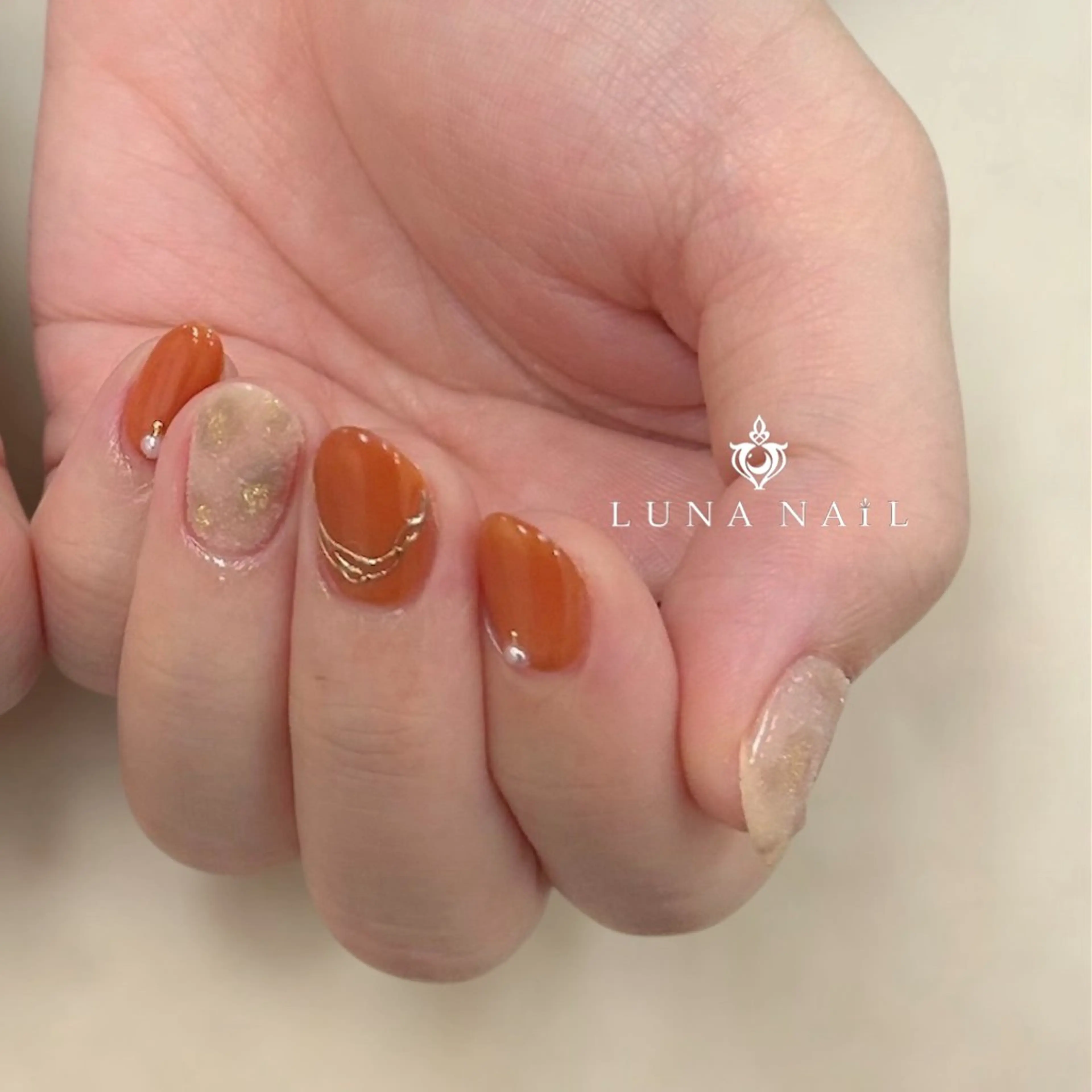 ネイル ハンドネイル アトリエ　ミモザ所属・いまむら あかりのネイルデザイン