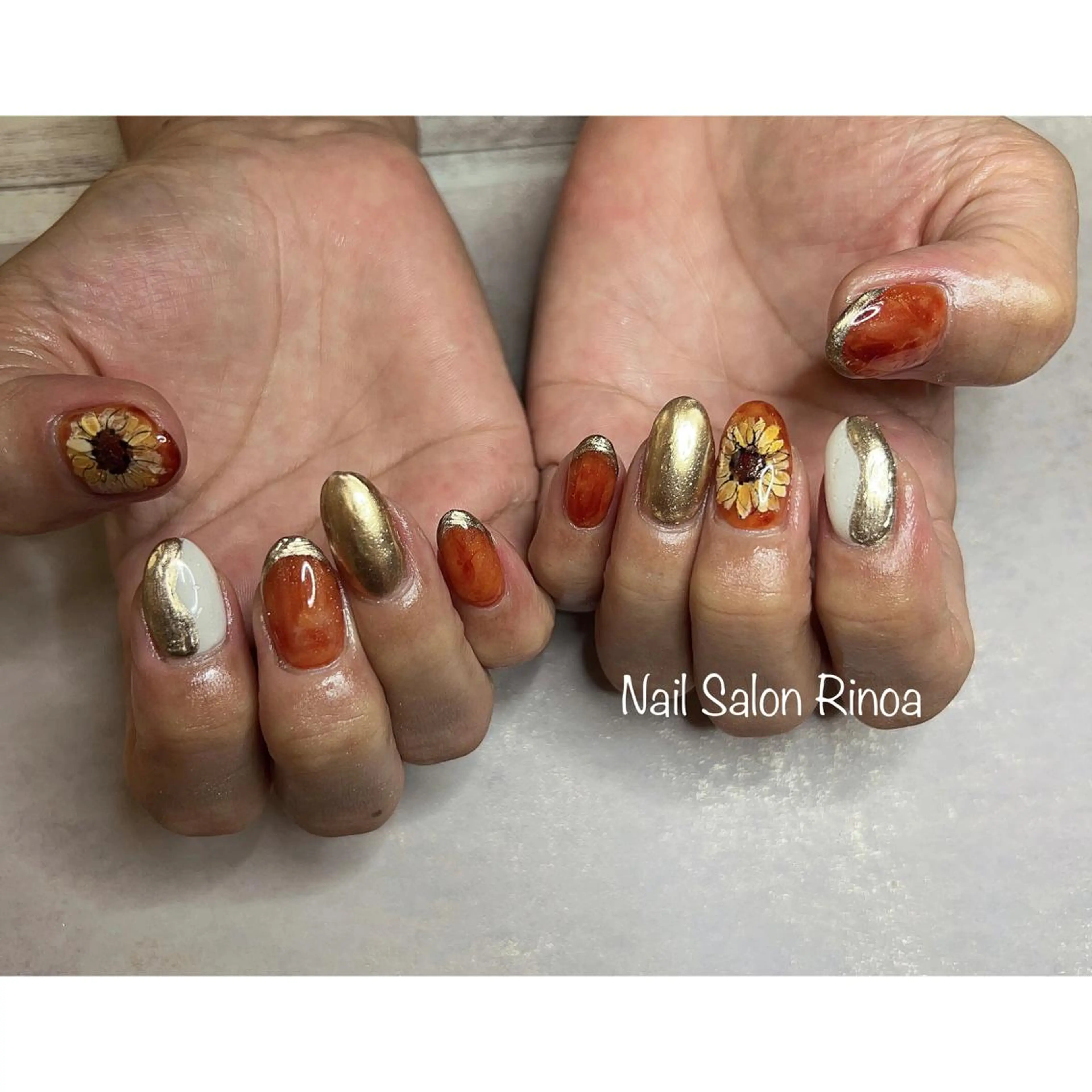 ネイル ハンドネイル フットネイル Nail Salon Rinoaのネイルデザイン
