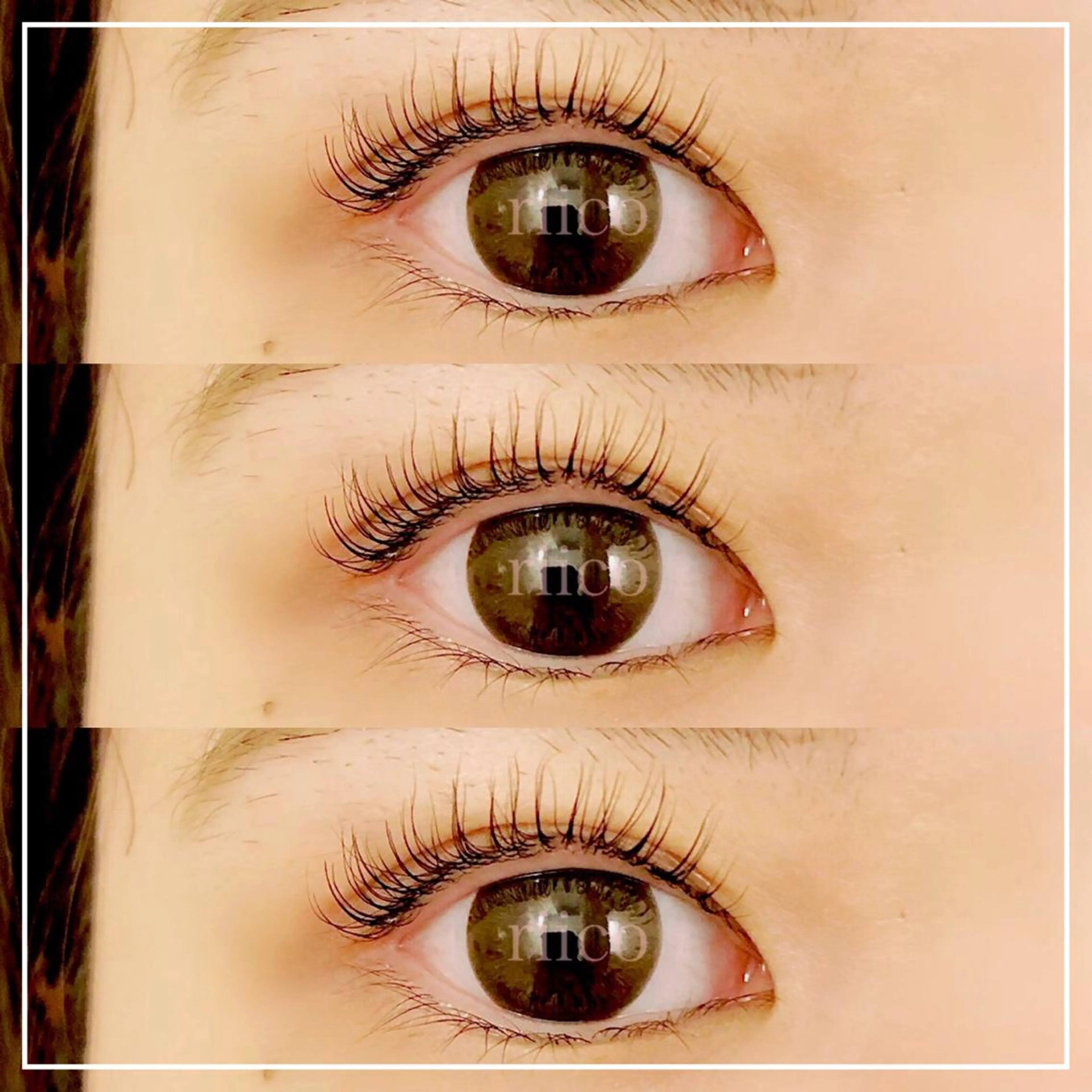 マツエク・マツパ KNACK eye lash RISAのマツエク・マツパデザイン