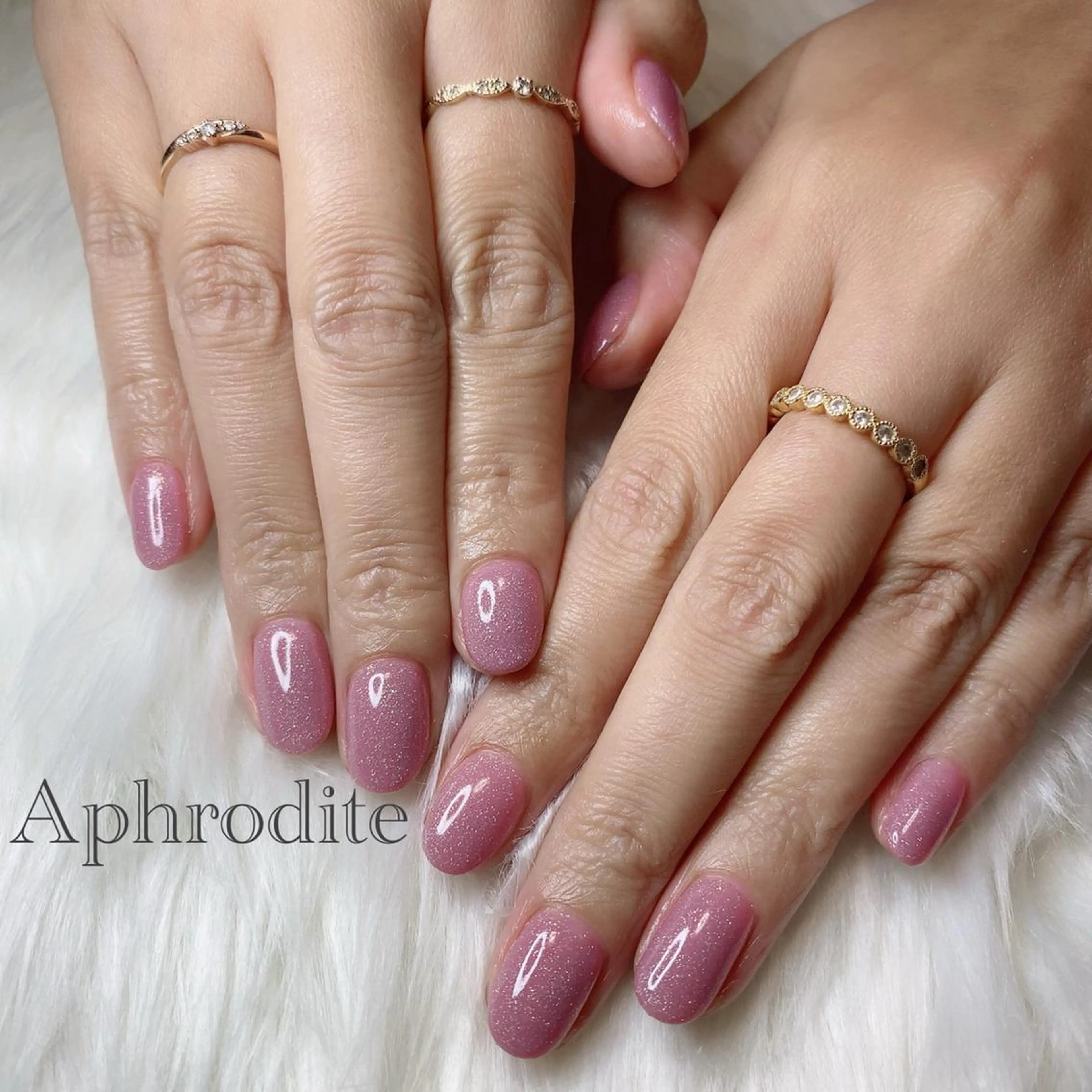 ネイル ハンドネイル Aphrodite パラジェル認定サロンのネイルデザイン