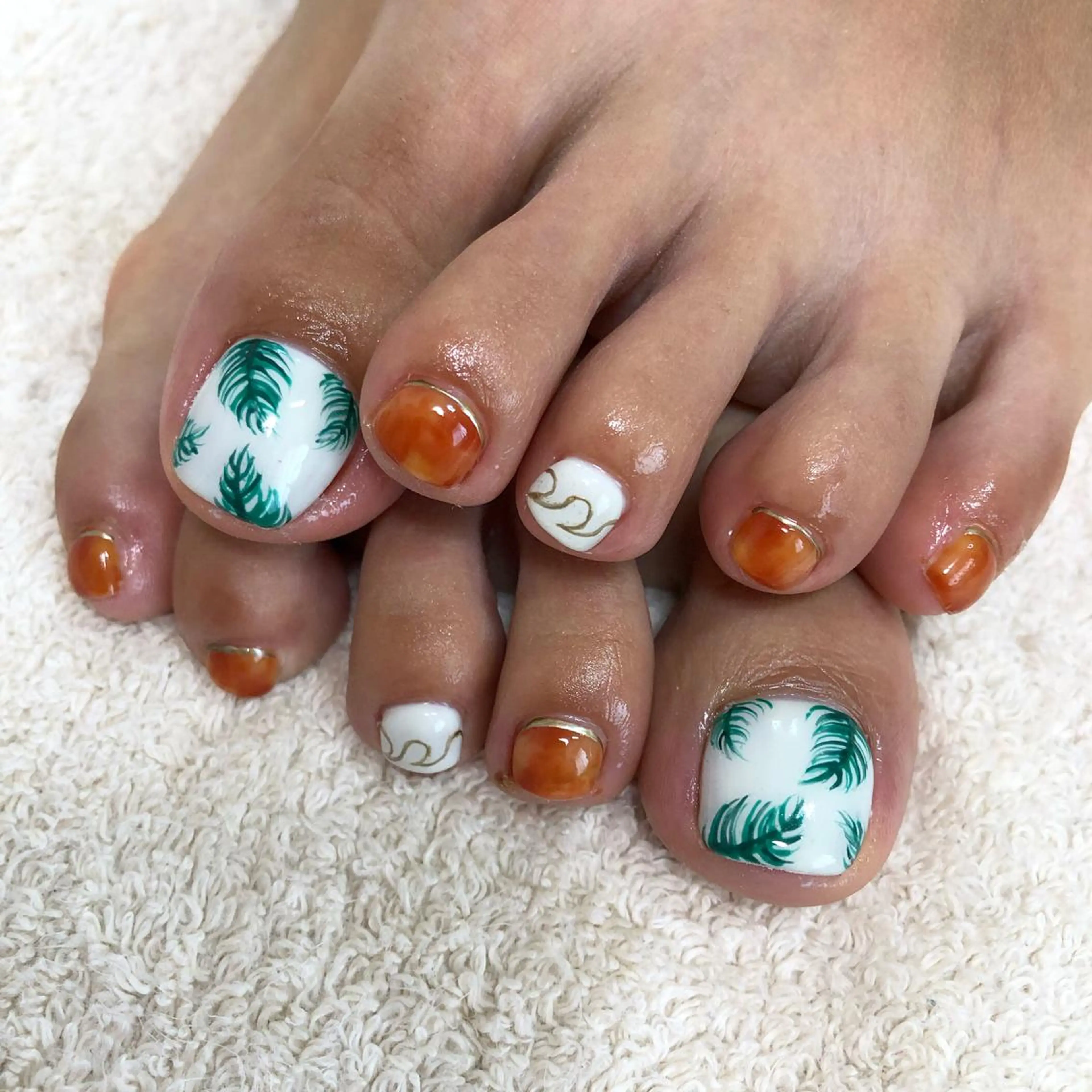 ネイル フットネイル puna nailのネイルデザイン