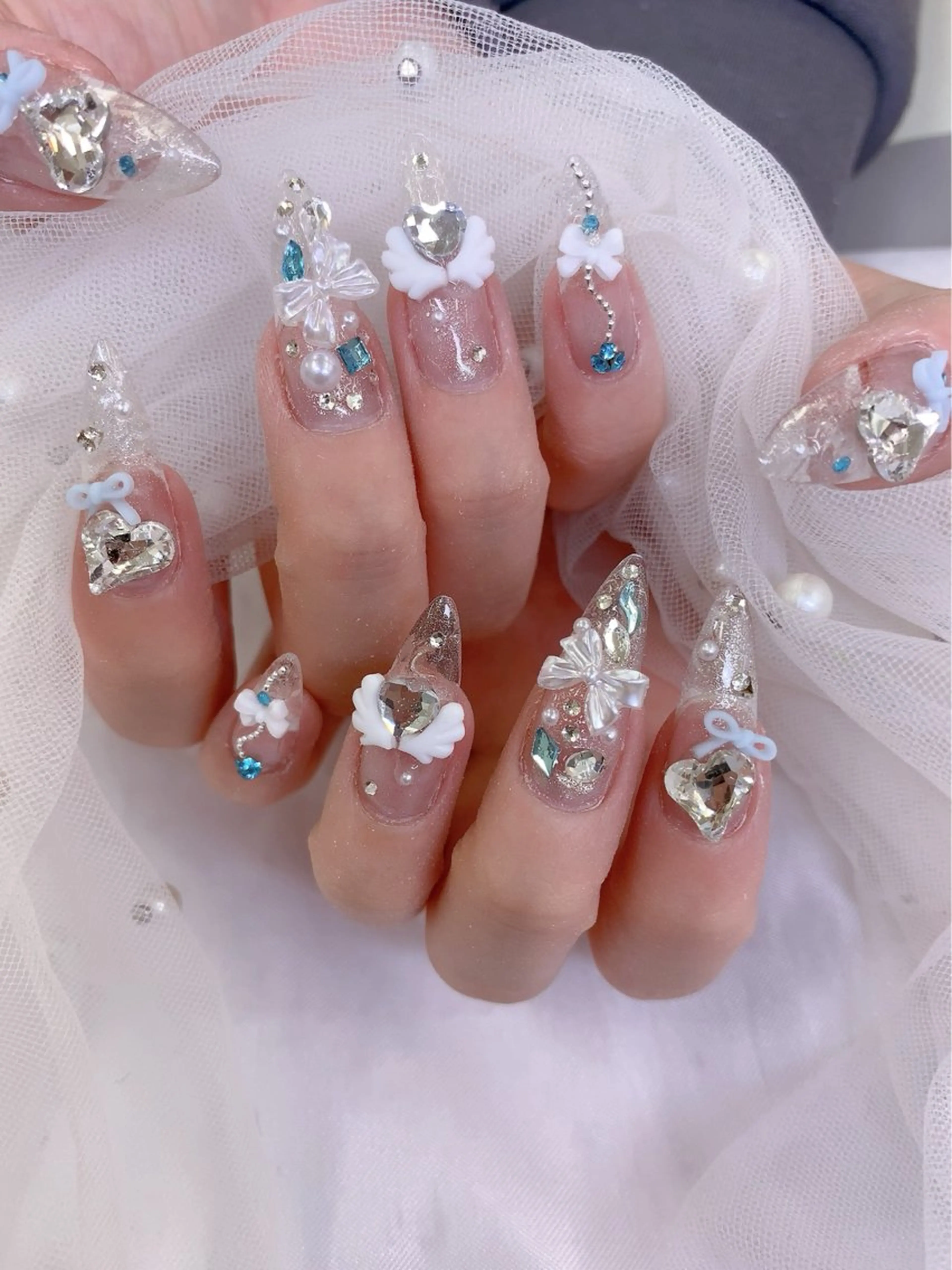 ネイル U・mi  nail salon【長さ出し/パラジェル/持ち込み/定額ネイル/学割U24】所属・Uminail ゆうゆうのネイルデザイン