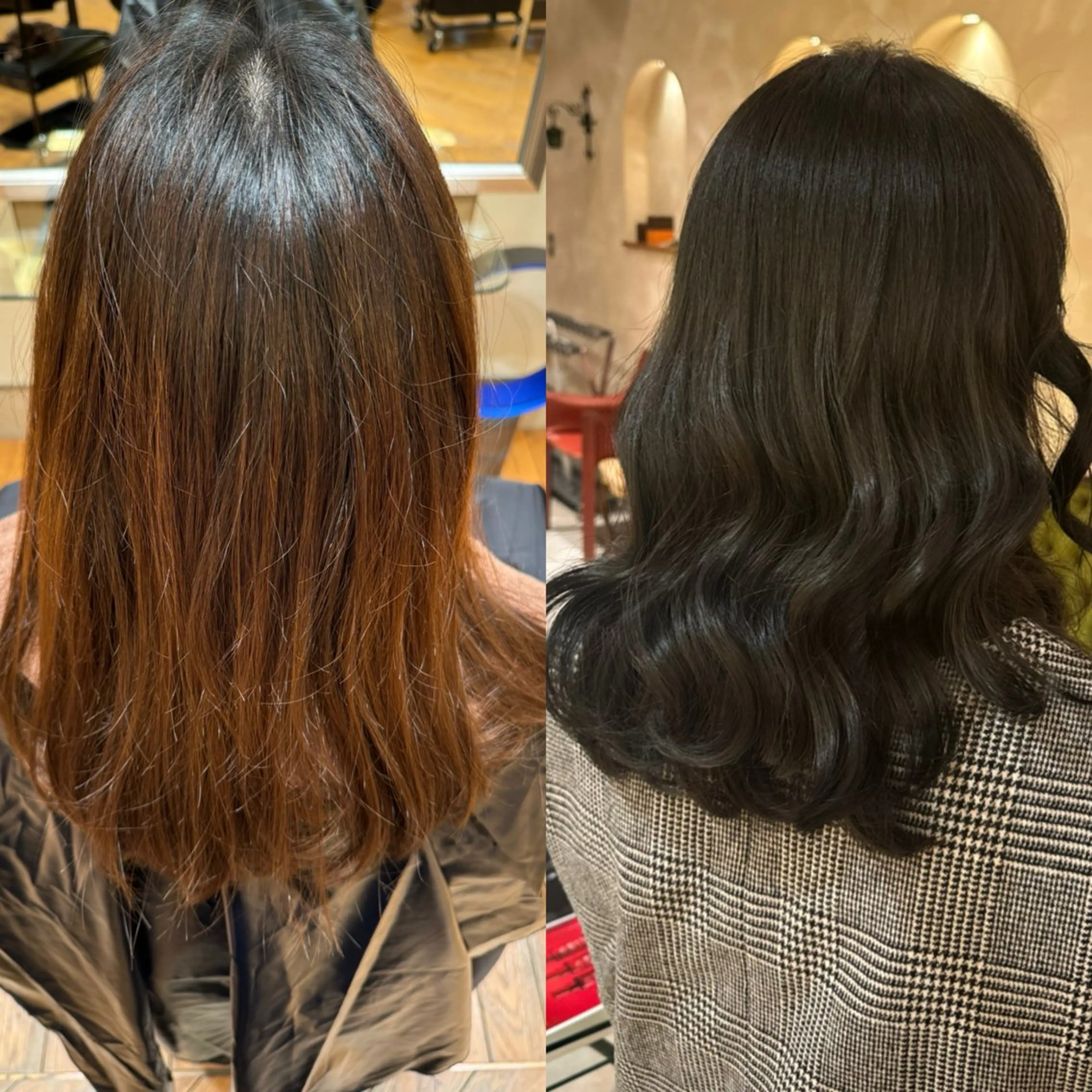 カラー アッシュ アッシュブラウン ブラウンカラー BEAUTRIUM 265所属・北島 菜々美のヘアスタイル