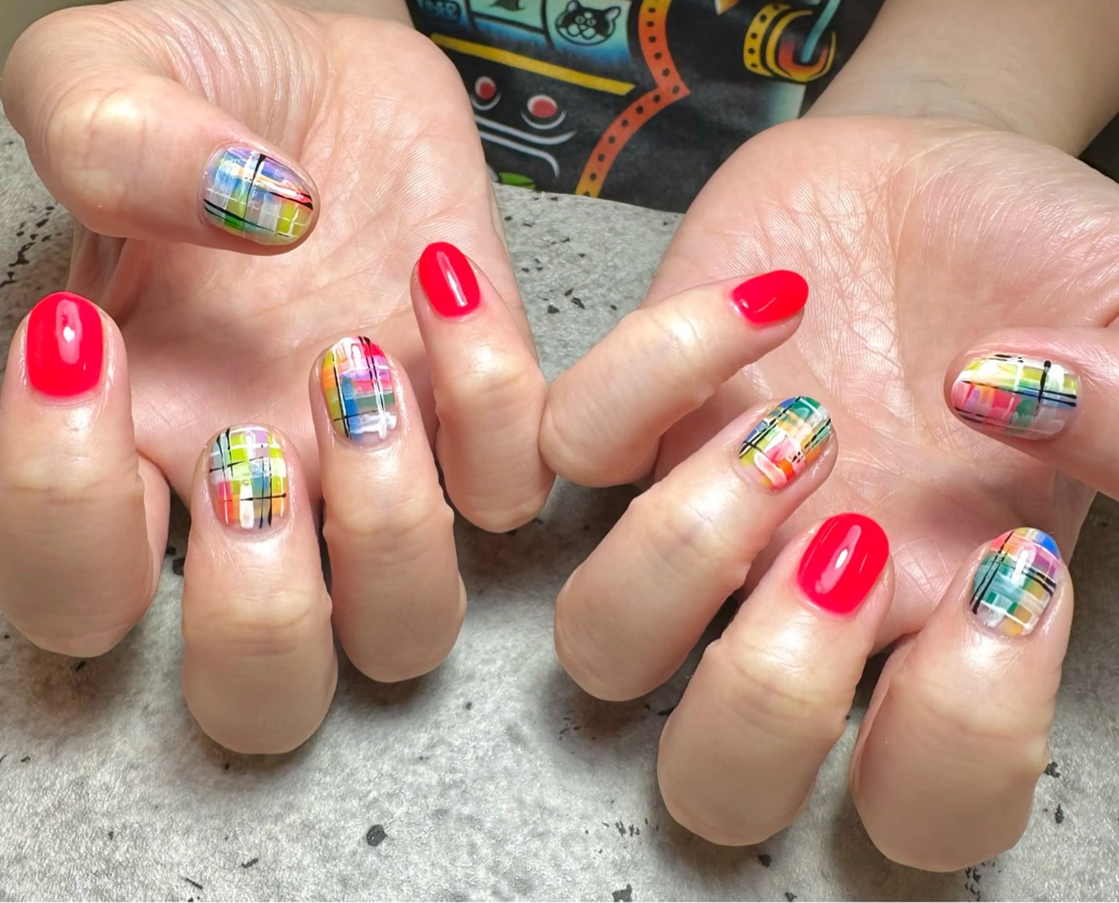 ネイル ハンドネイル フットネイル GéRanium Harukaのネイルデザイン