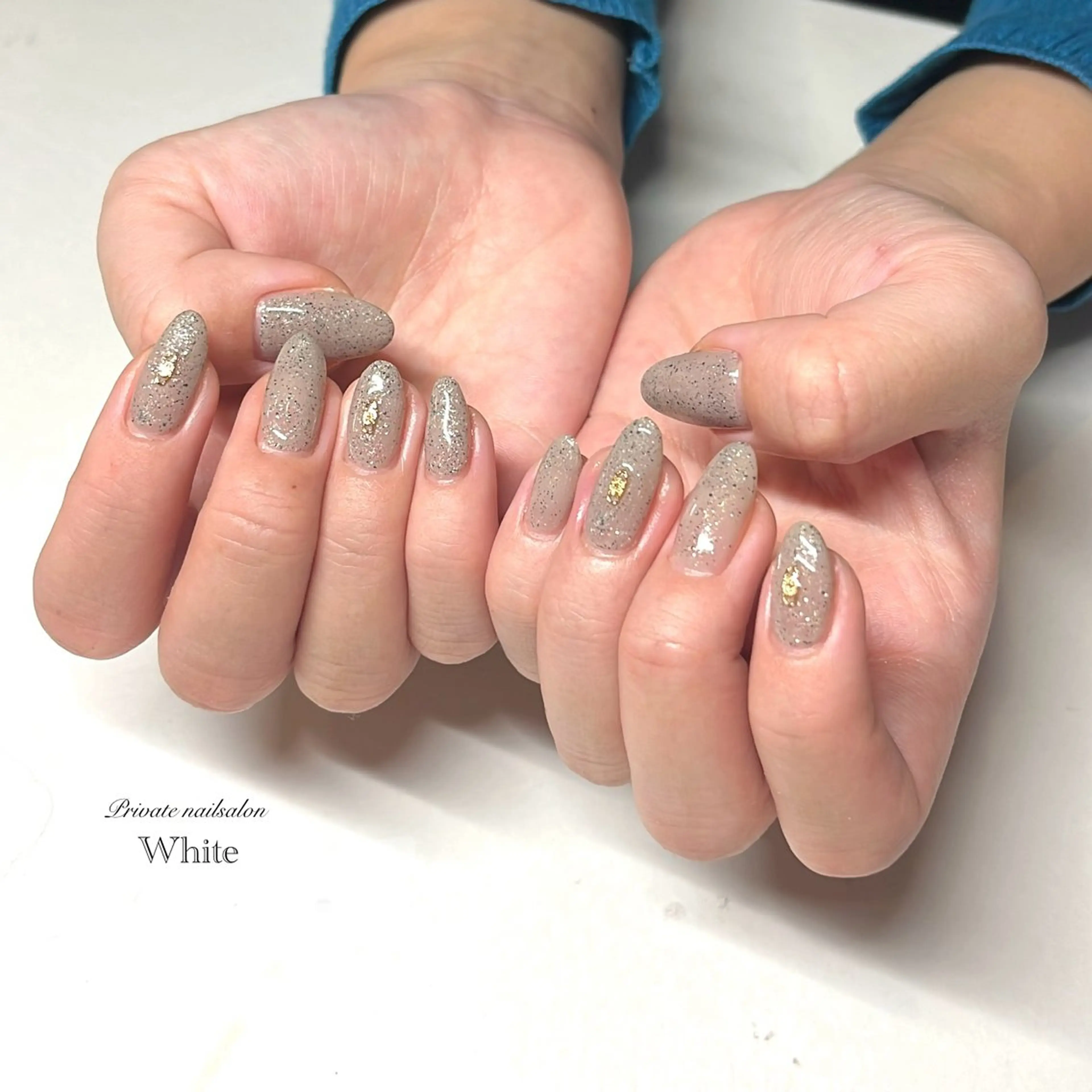 ネイル オフィスネイル シンプルネイル 冬ネイル ハンドネイル SAKASHITA KEIのネイルデザイン