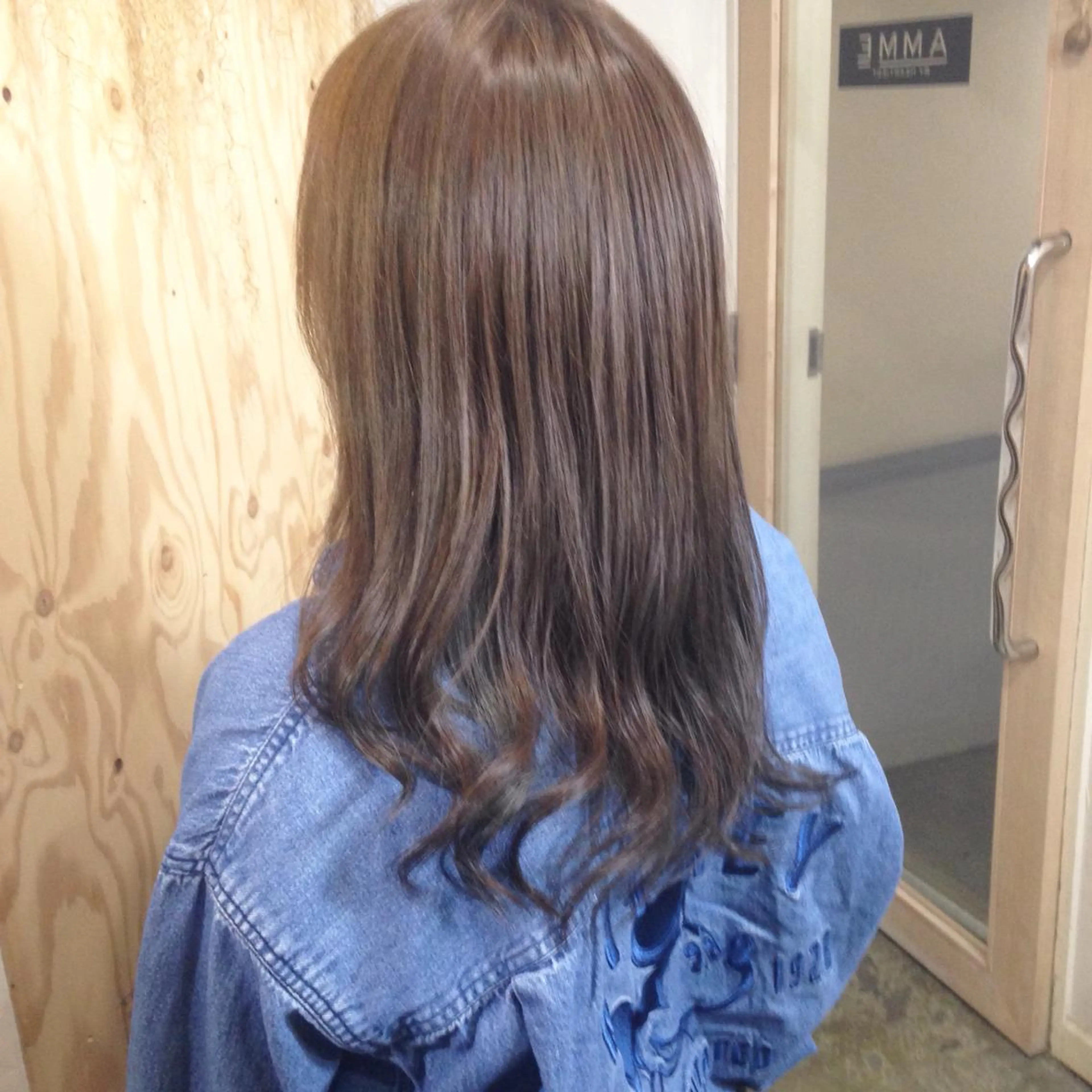 ミディアム カラー アッシュ ピンクカラー ピンクアッシュ 💎髪質改善💎 デザイナーshinのヘアスタイル